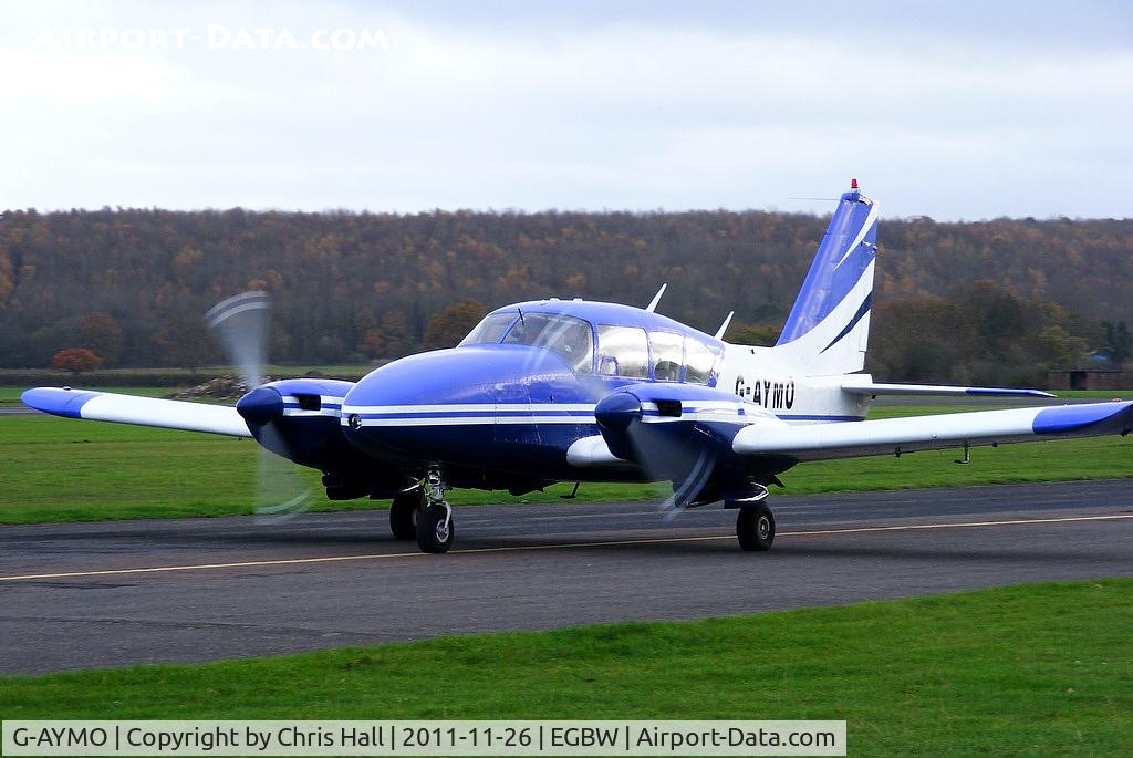 G-AYMO, 1965 Piper PA-23-250 Aztec C/N 27-2995, privately owned