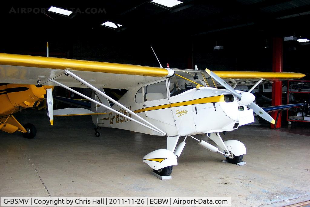 G-BSMV, 1948 Piper PA-17 Vagabond C/N 17-94, privately owned