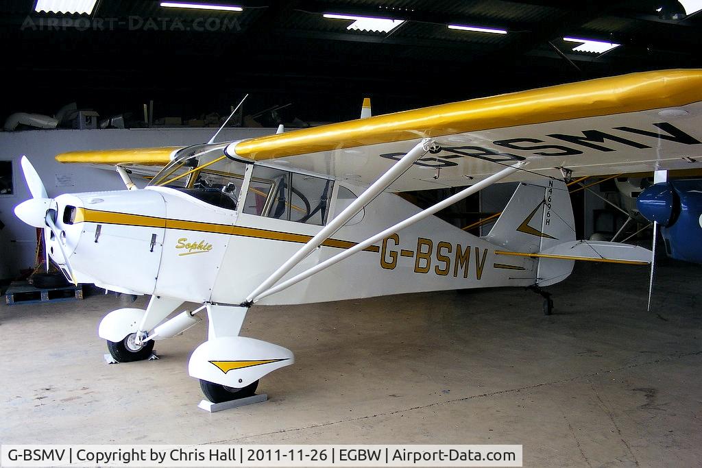 G-BSMV, 1948 Piper PA-17 Vagabond C/N 17-94, privately owned