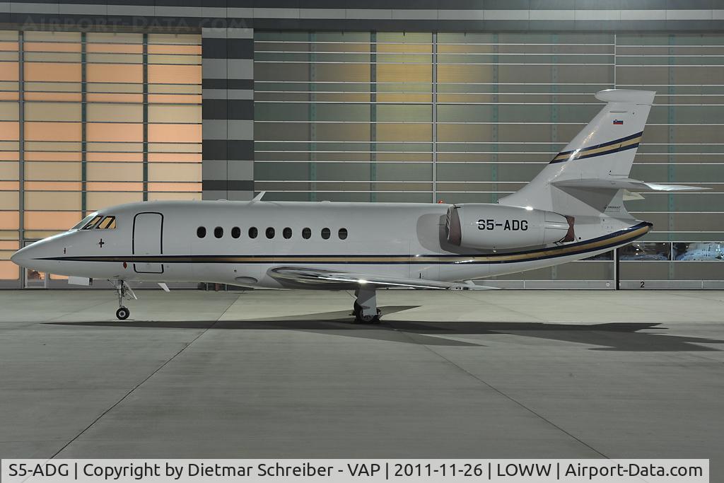 S5-ADG, 2003 Dassault Falcon 2000EX C/N 008, Falcon 2000
