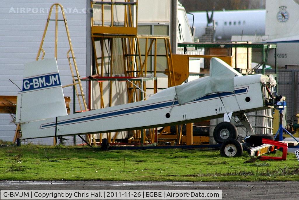 G-BMJM, 1987 Evans VP-1 Volksplane C/N PFA 062-10763, in storage at Coventry, De-registered 20/05/2009