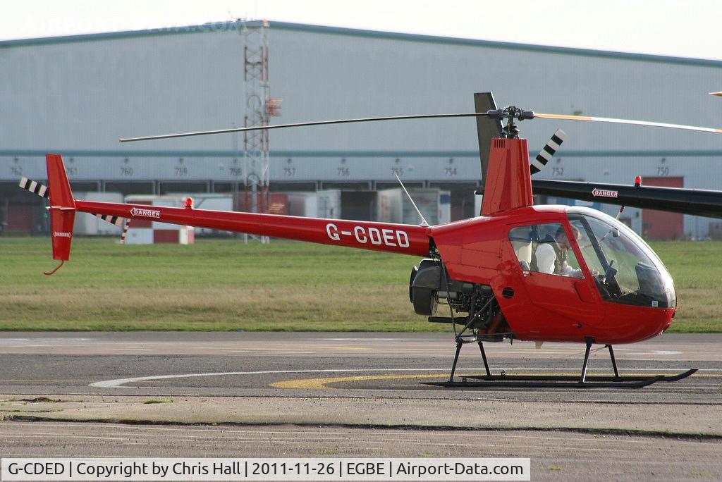 G-CDED, 2004 Robinson R22 Beta C/N 3747, Flight Solutions Ltd