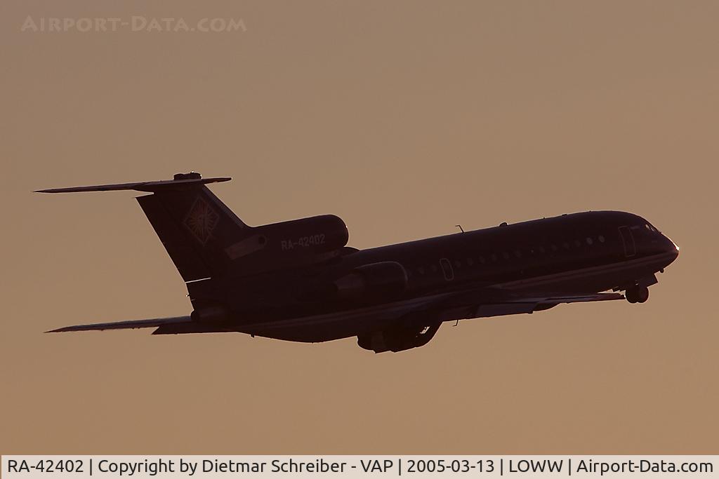 RA-42402, 1991 Yakovlev Yak-42D C/N 4520422116583, Yakovlev 42