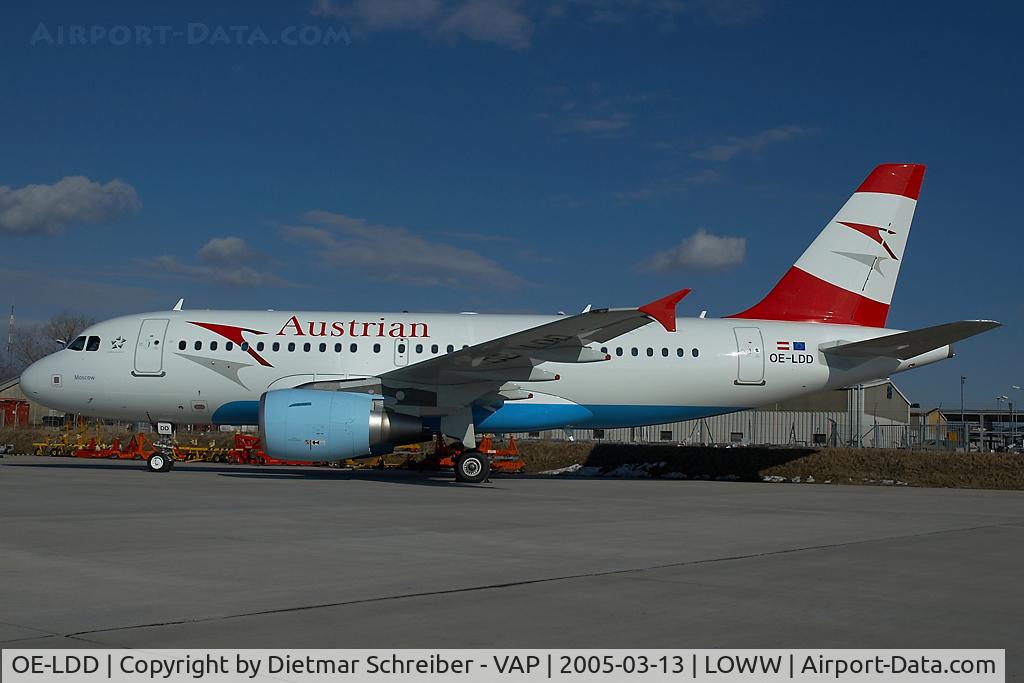 OE-LDD, 2005 Airbus A319-112 C/N 2416, Austrian Airlines Airbus 319