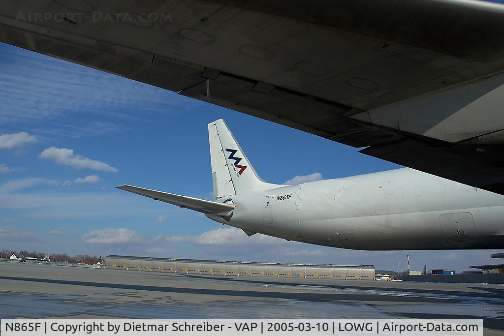 N865F, 1969 Douglas DC-8-63F C/N 46088, Murray Air DC8-63