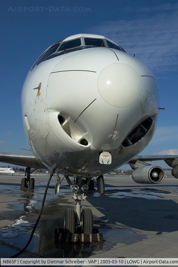 N865F, 1969 Douglas DC-8-63F C/N 46088, Murray Air DC8-63