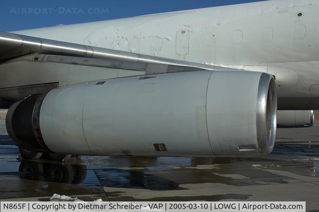 N865F, 1969 Douglas DC-8-63F C/N 46088, Murray Air DC8-63