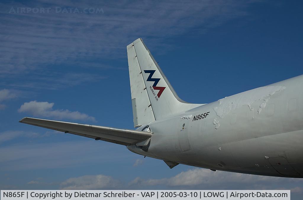 N865F, 1969 Douglas DC-8-63F C/N 46088, Murray Air DC8-63