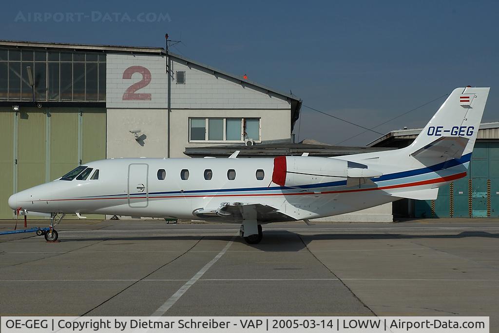 OE-GEG, 2004 Cessna 560XLS Citation Excel C/N 560-5529, Cessna 560XL