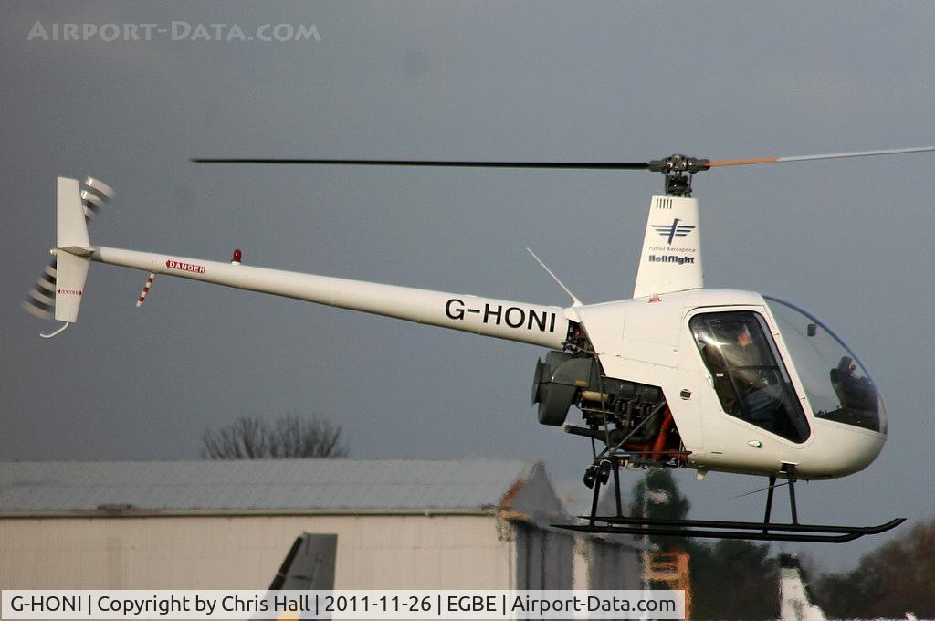 G-HONI, 1988 Robinson R22 Beta C/N 0871, Patriot Aviation Ltd