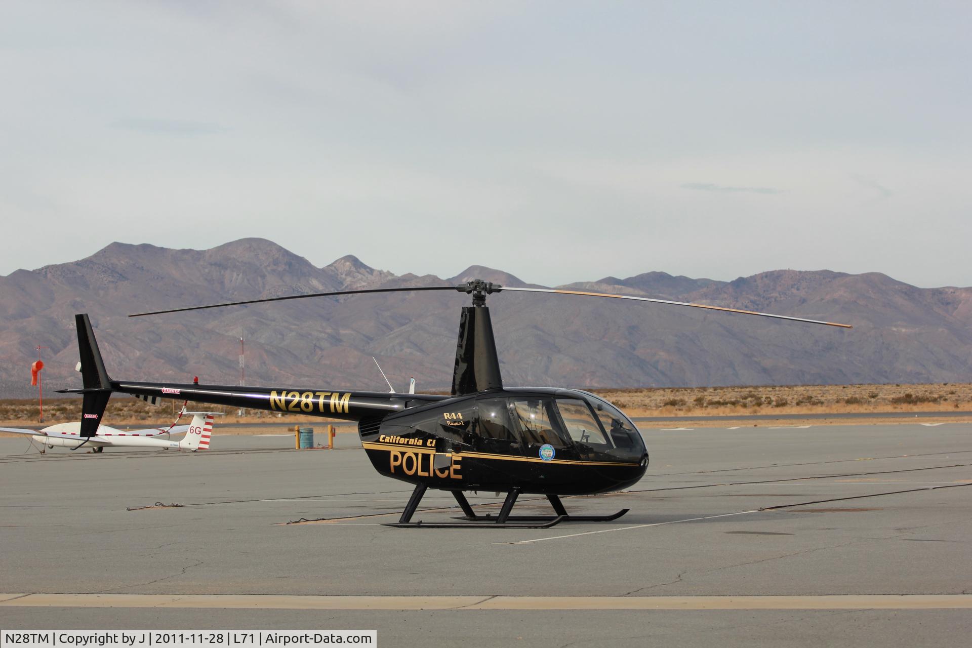 N28TM, Robinson R44 Raven C/N 1402, leased out to California Police dept for the Thanksgiving weekend