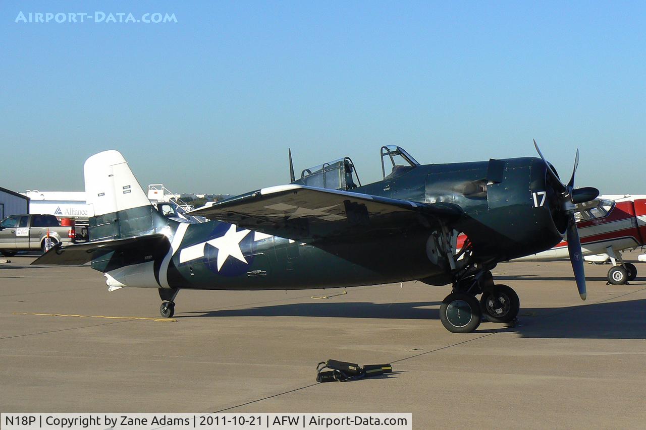 N18P, General Motors (Grumman) FM-2 Wildcat C/N 6014, At the 2011 Alliance Airshow - Fort Worth, TX