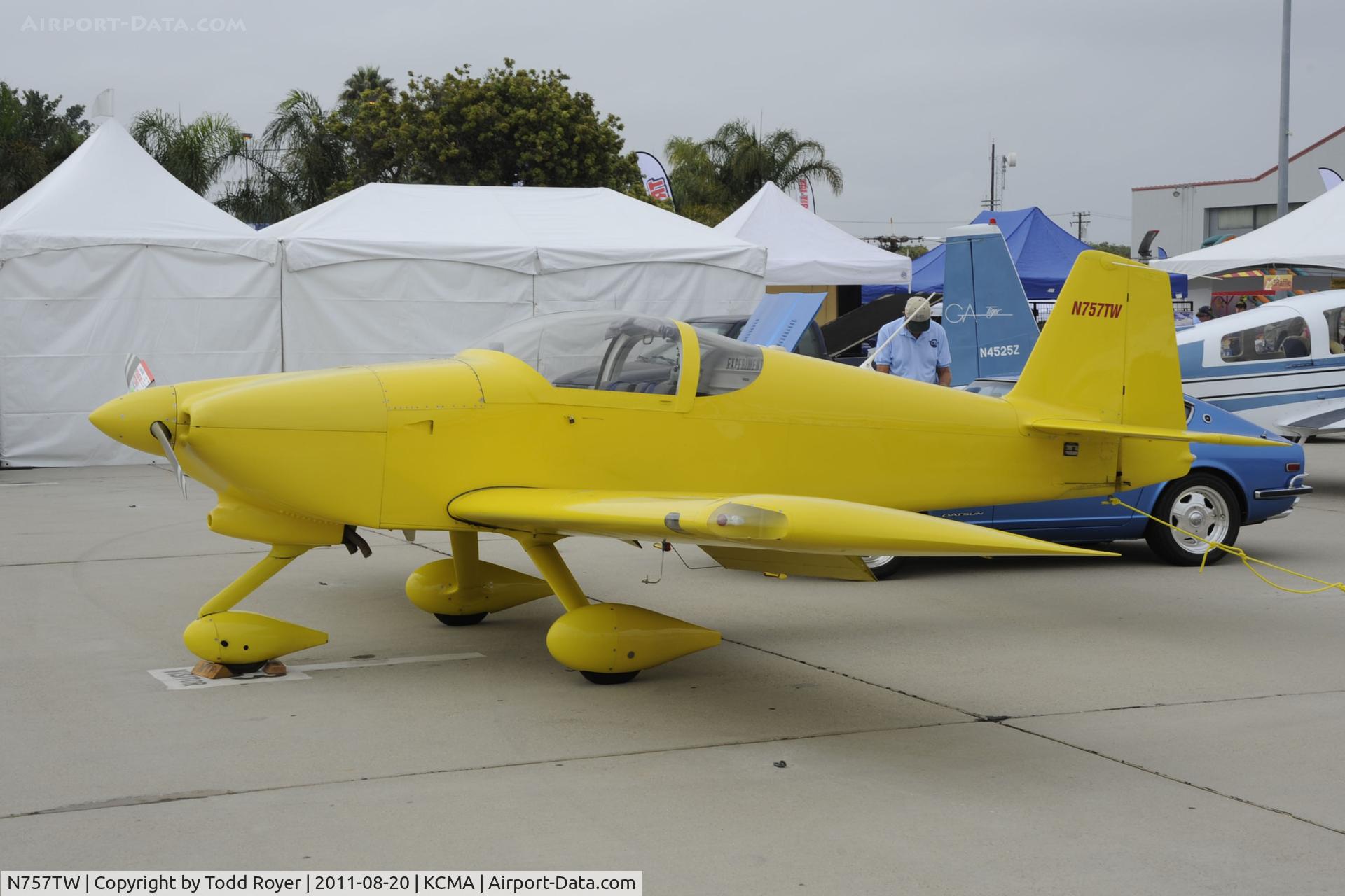 N757TW, 2002 Vans RV-6A C/N 23911, Camarillo Airshow 2011