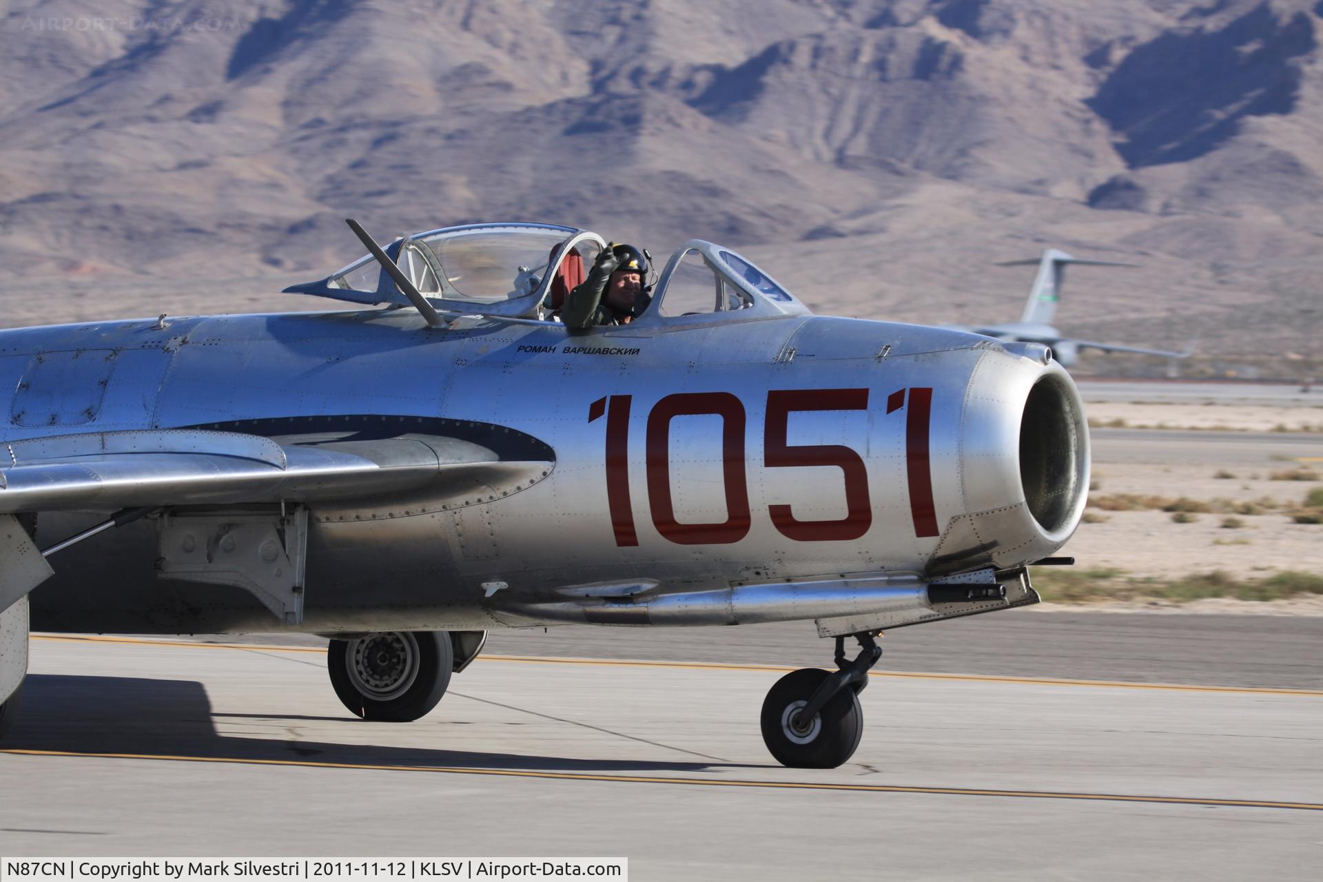 N87CN, Mikoyan-Gurevich MiG-15 C/N 910-51, Aviation Nation 2011