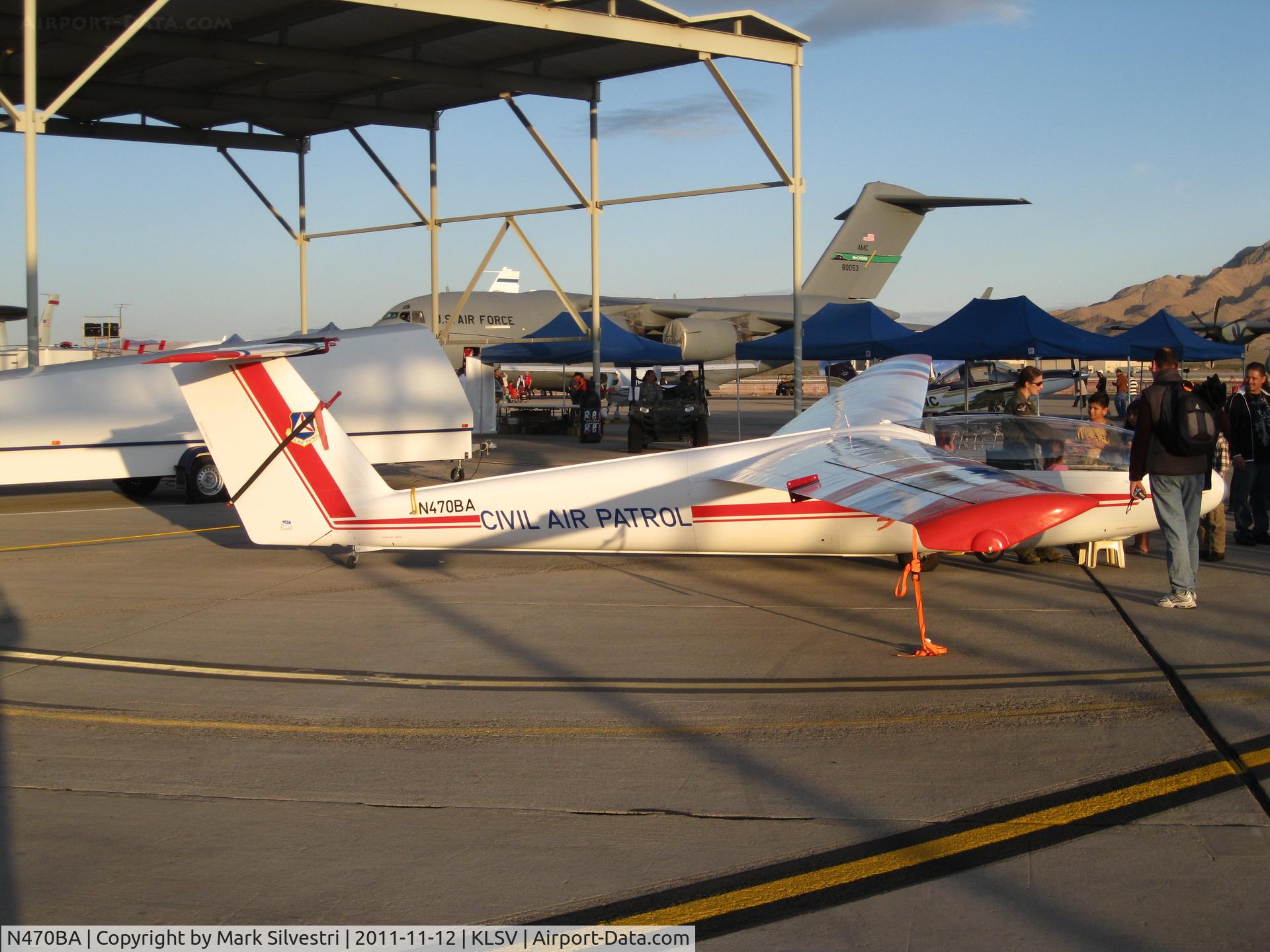 N470BA, 2006 Let L-23 Super Blanik C/N 069204, Aviation Nation 2011