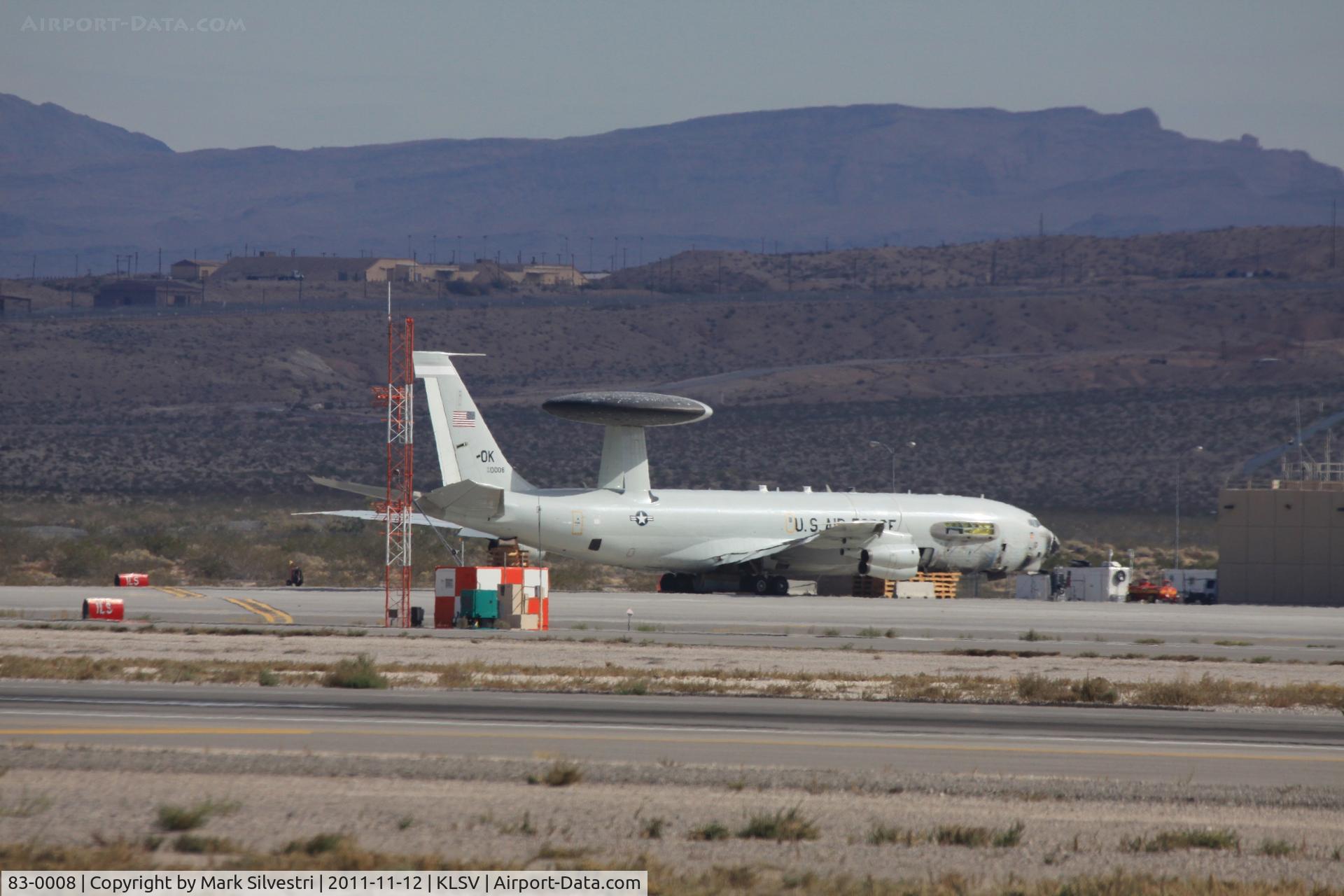 83-0008, 1983 Boeing E-3C C/N 22836, Aviation Nation 2011