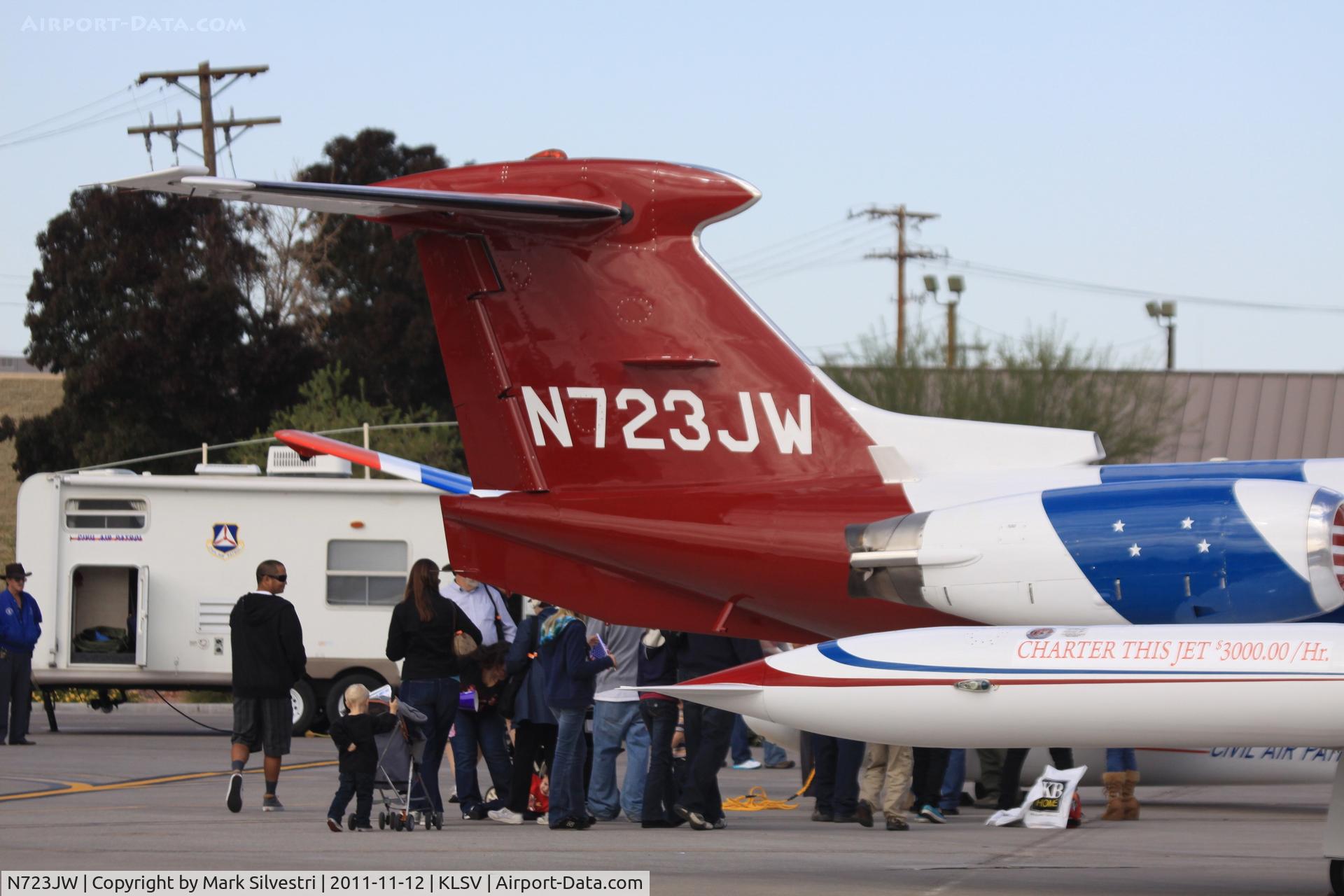 N723JW, 1967 Learjet 24 C/N 24-142, Aviation Nation 2011