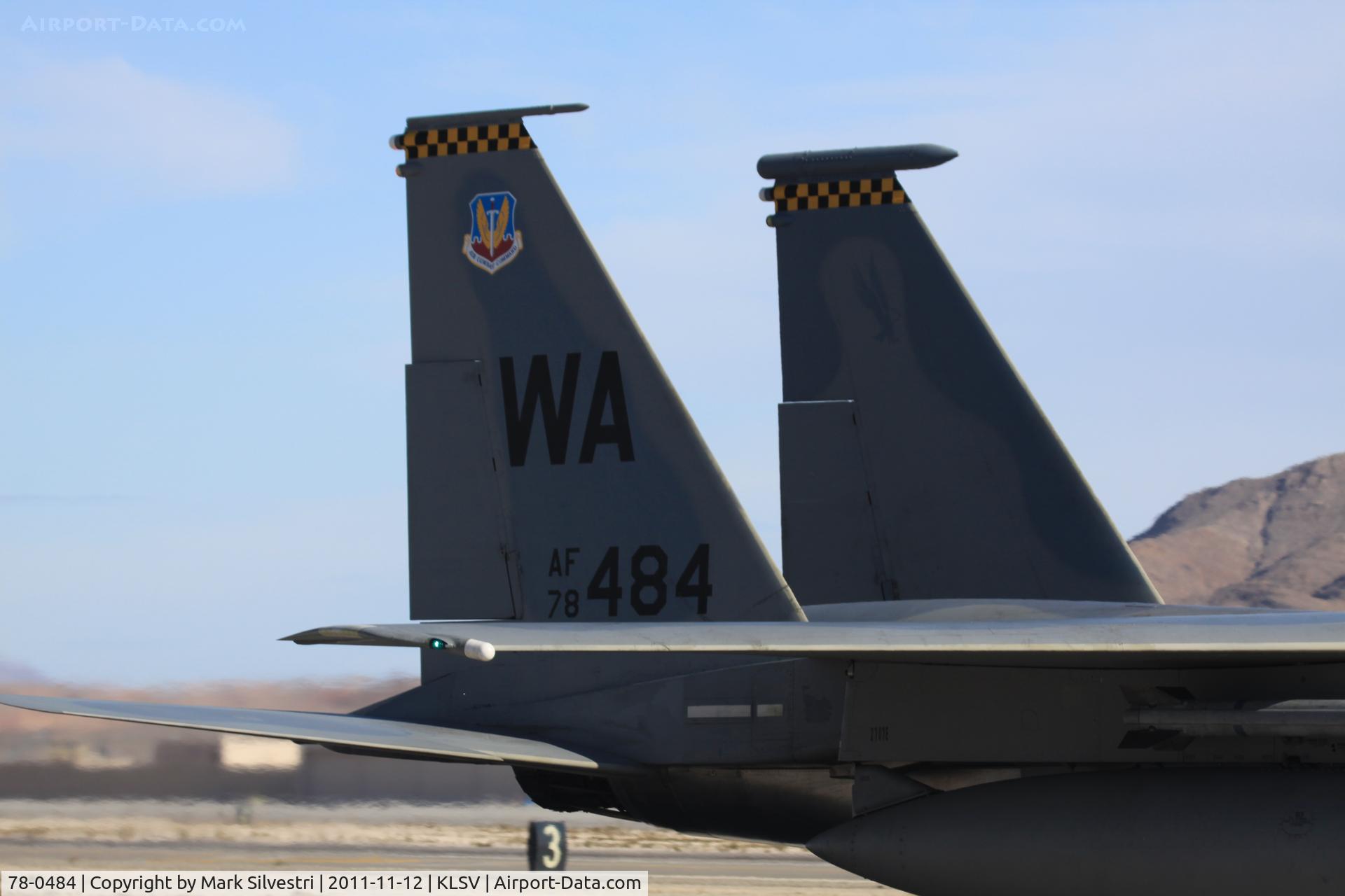 78-0484, 1978 McDonnell Douglas F-15C Eagle C/N 0465/C017, Aviation Nation 2011