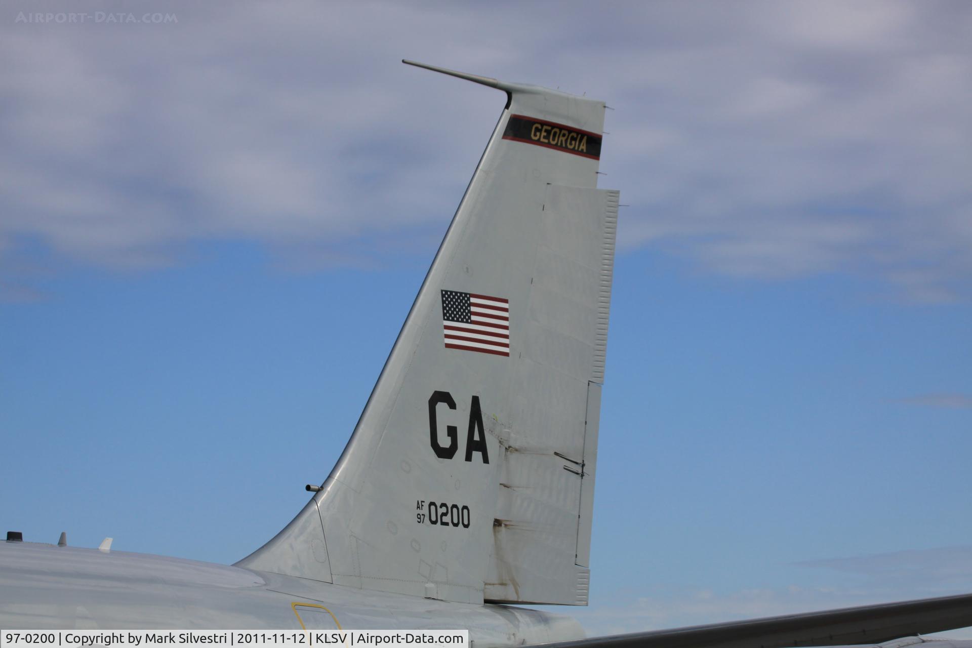 97-0200, Northrop Grumman E-8C J-STARS C/N P-12, Aviation Nation 2011