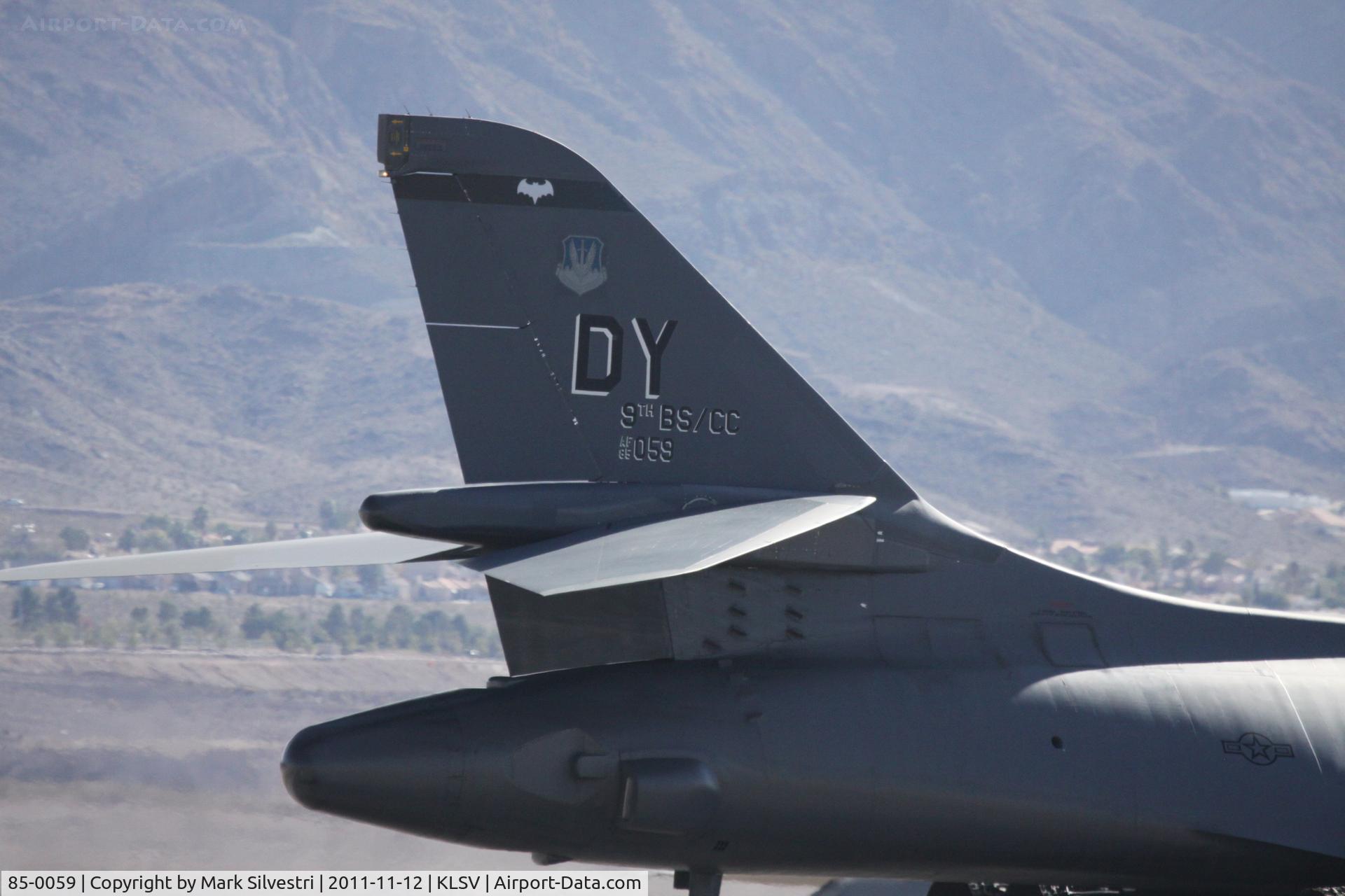 85-0059, 1985 Rockwell B-1B Lancer C/N 19, Aviation Nation 2011