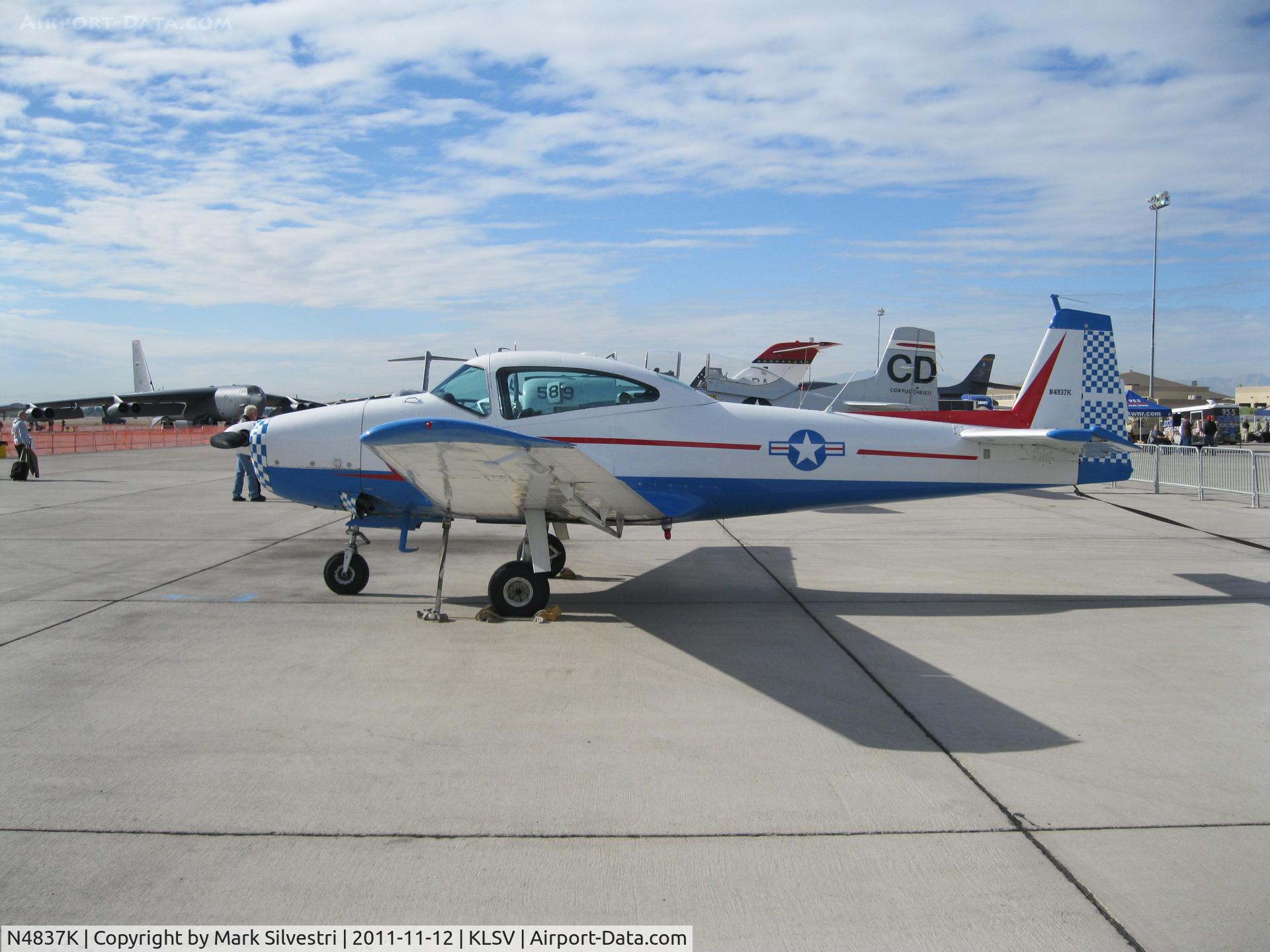 N4837K, 1949 Ryan Navion A C/N NAV-4-1837, Aviation Nation 2011