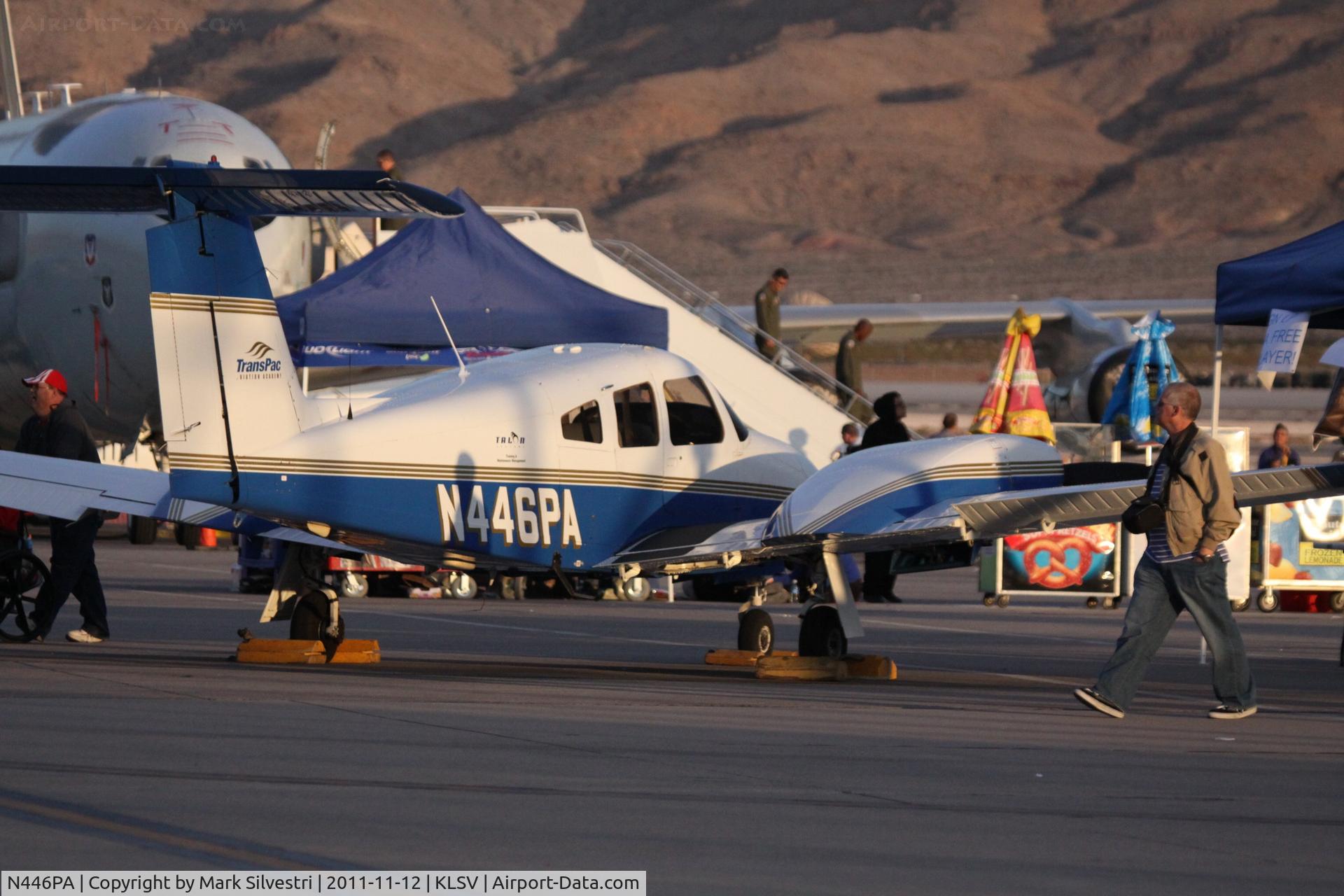 N446PA, 2001 Piper PA-44-180 Seminole C/N 4496086, Aviation Nation 2011