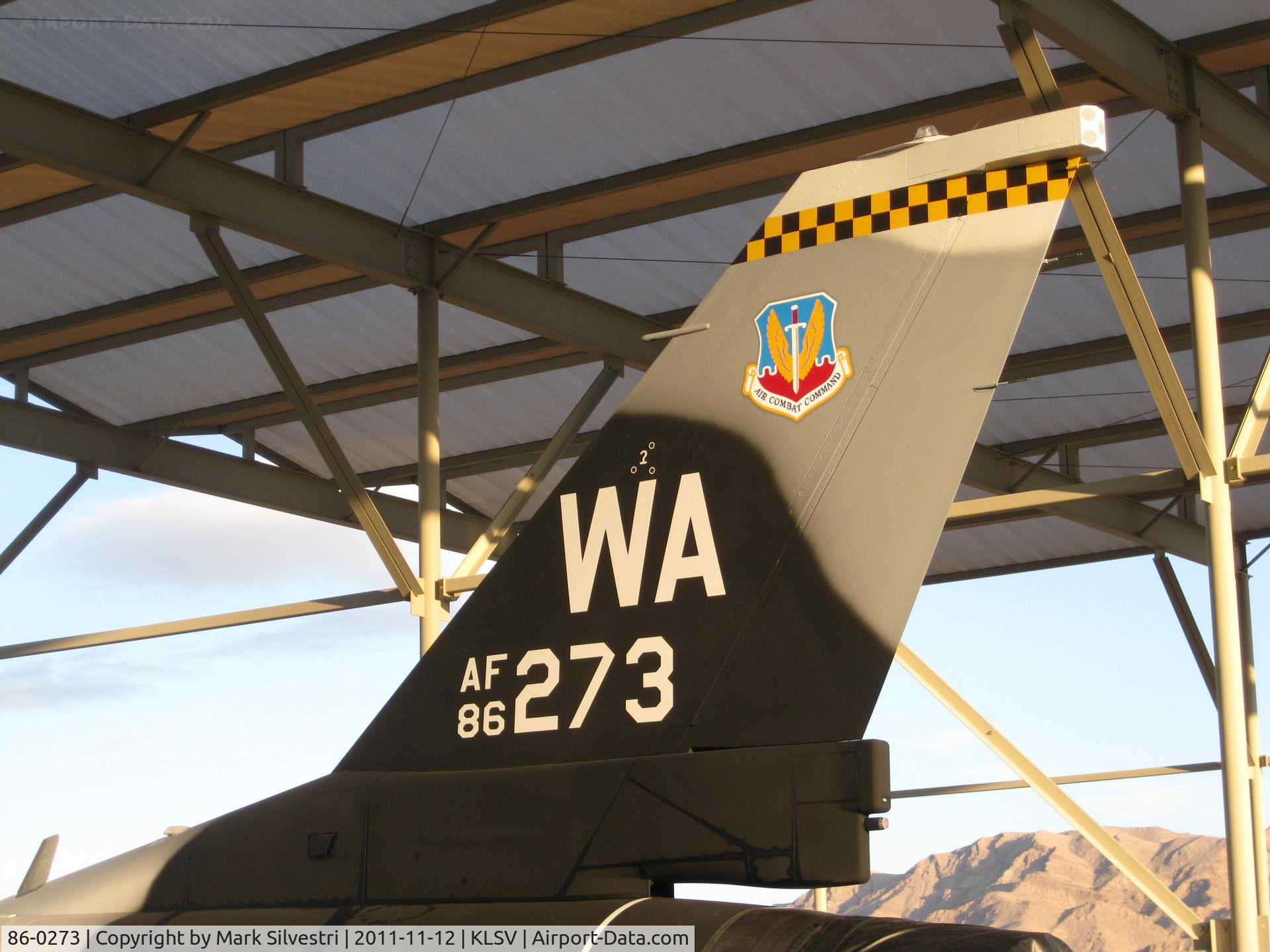 86-0273, 1986 General Dynamics F-16C Fighting Falcon C/N 5C-379, Aviation Nation 2011