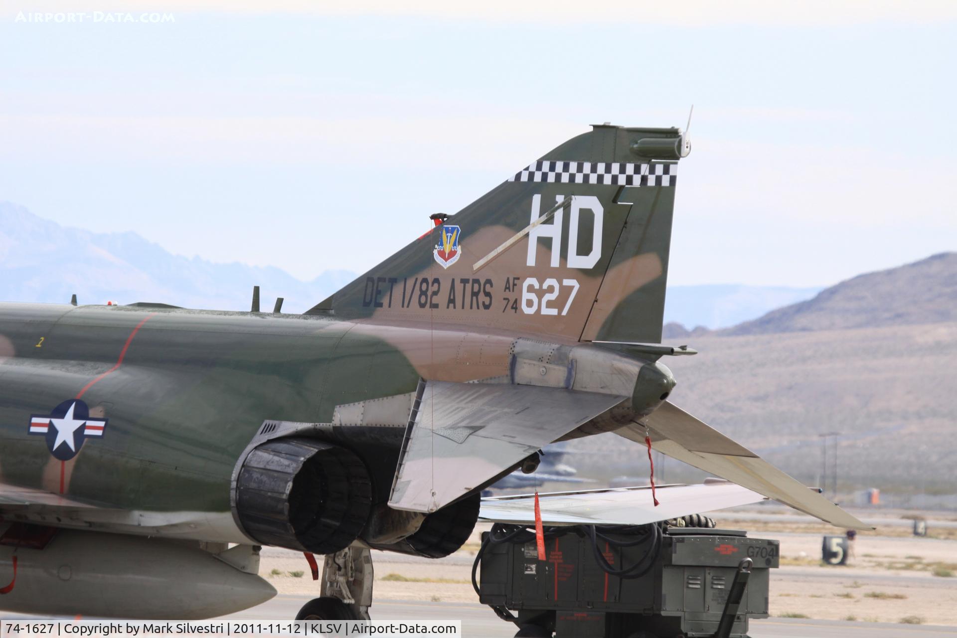 74-1627, McDonnell Douglas QF-4E Phantom II C/N 4857, Aviation Nation 2011