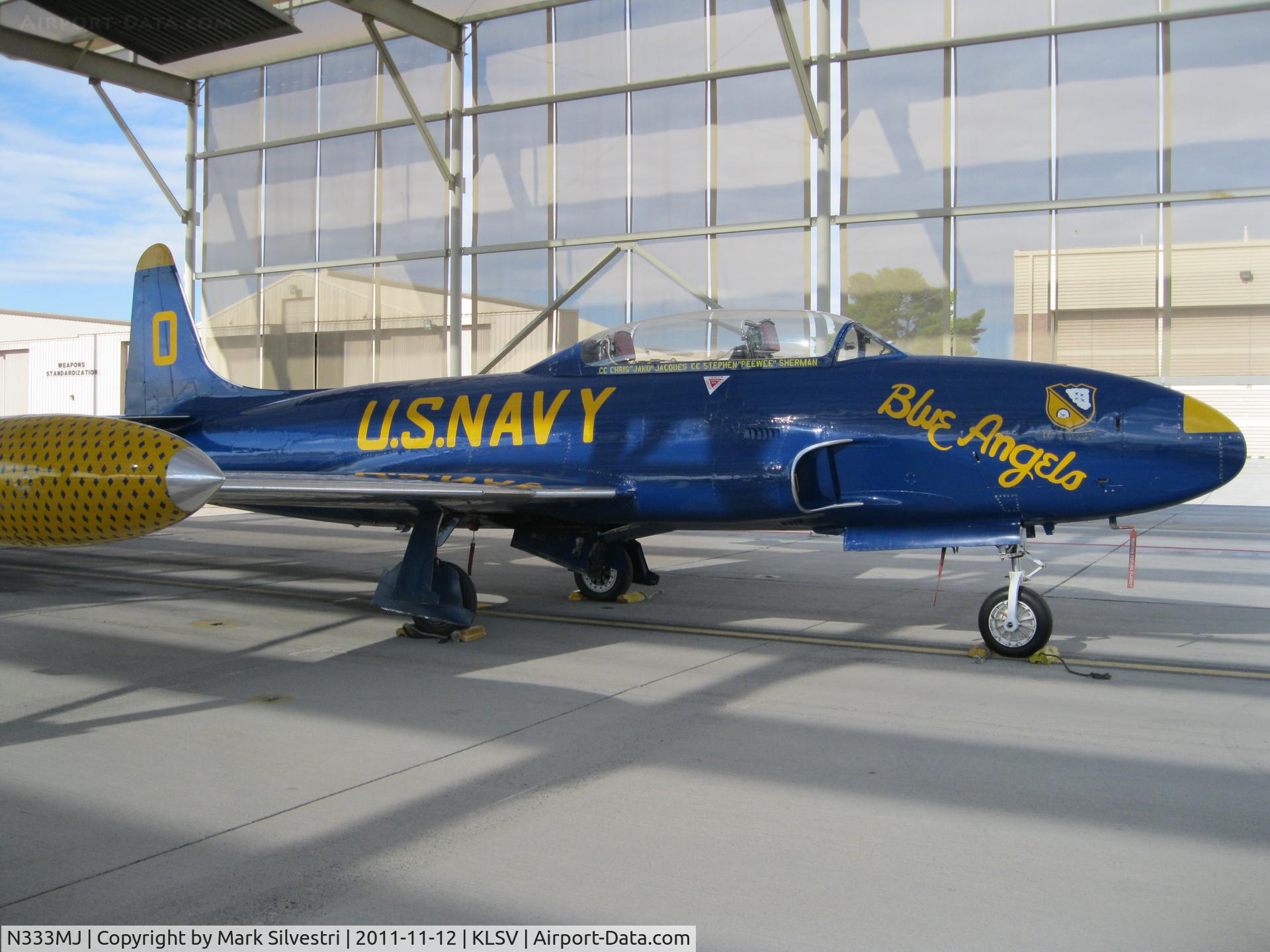 N333MJ, 1958 Canadair T-33AN Silver Star 3 C/N T33-456, Aviation Nation 2011
