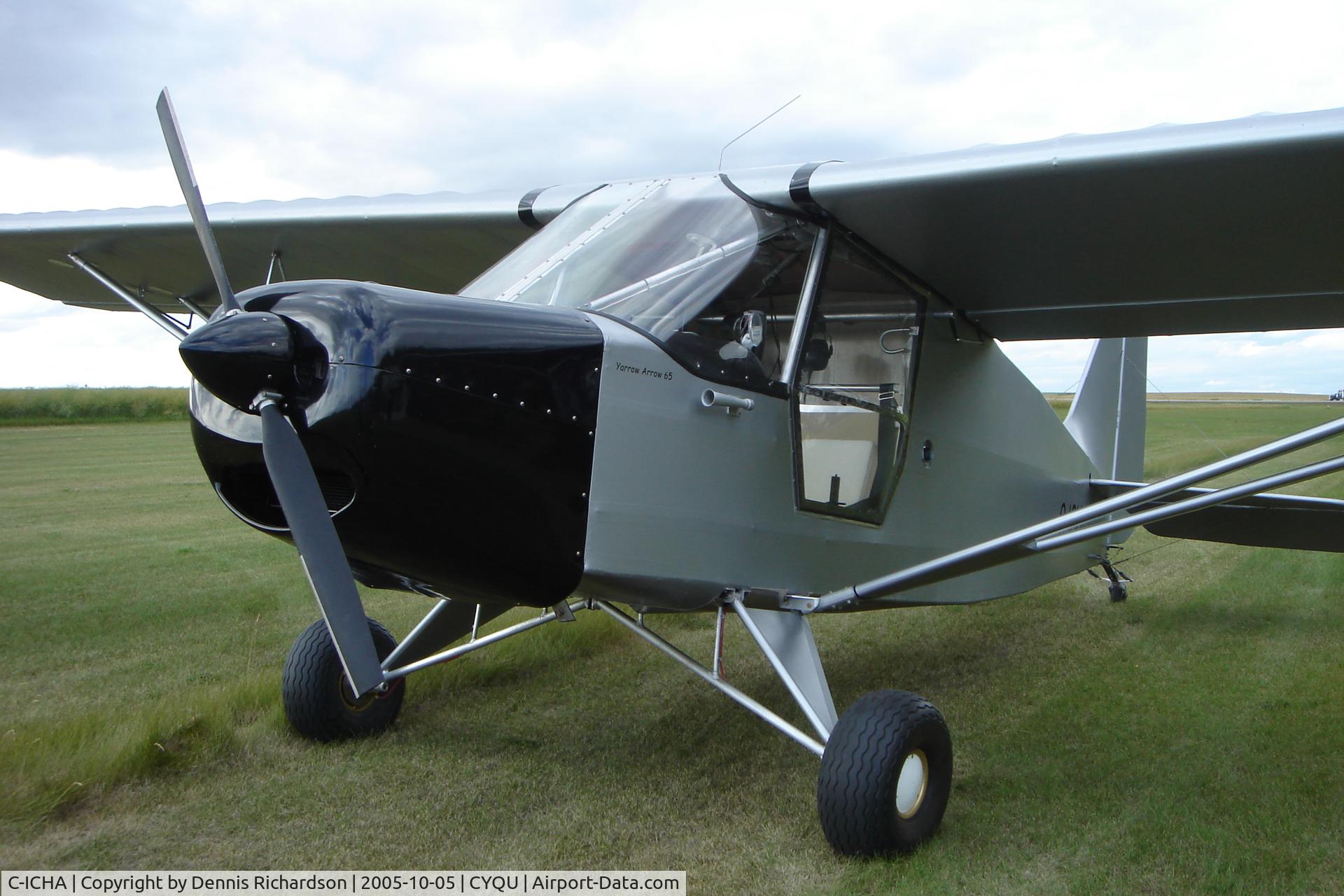 C-ICHA, 1988 Sky Sports Yarrow Arrow II C/N 011, Zero timed in 2005, 582 powered, warp drive prop,