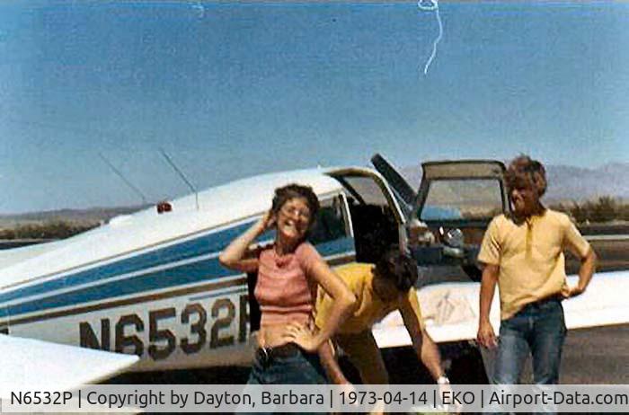 N6532P, 1960 Piper PA-24-250 Comanche C/N 24-1654, This is me loading the plane, our son and his girlfriend. We were flying from Elko NV to Lake Havasu City AZ that day. Part of the 1,000 hours I flew this great plane. This would have been 4-14-73 from my log book, my wife took the pix.