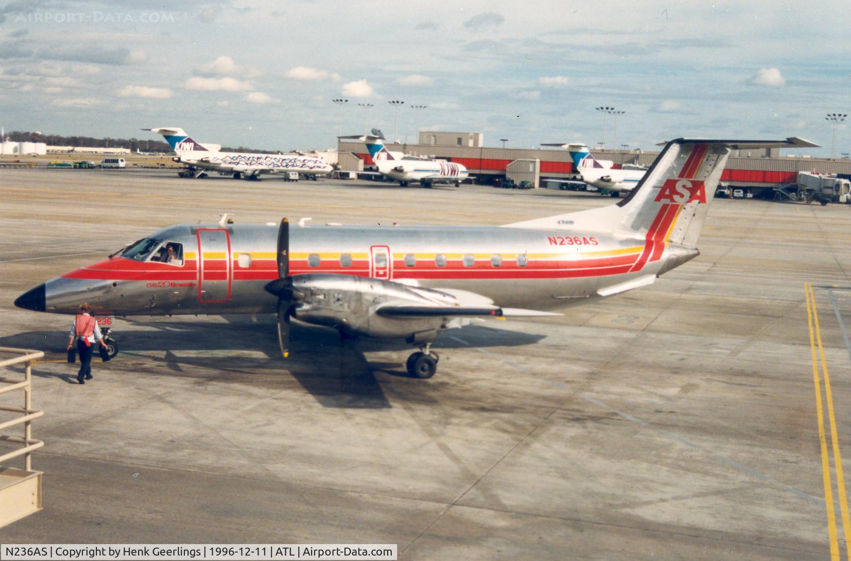 N236AS, 1987 Embraer EMB-120RT Brasilia C/N 120049, ASA
