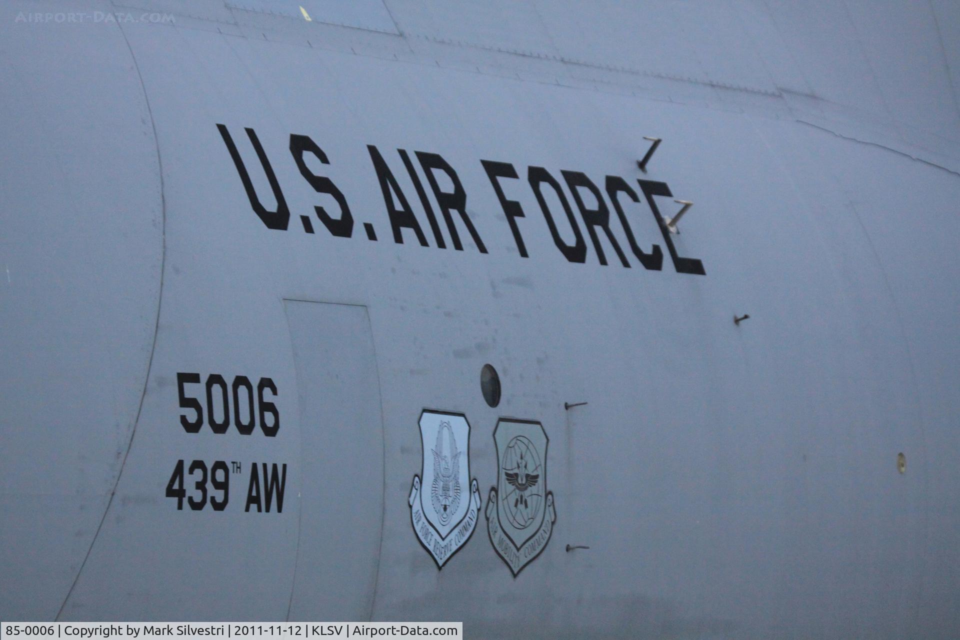 85-0006, 1985 Lockheed C-5B Galaxy C/N 500-0092, Aviation Nation 2011