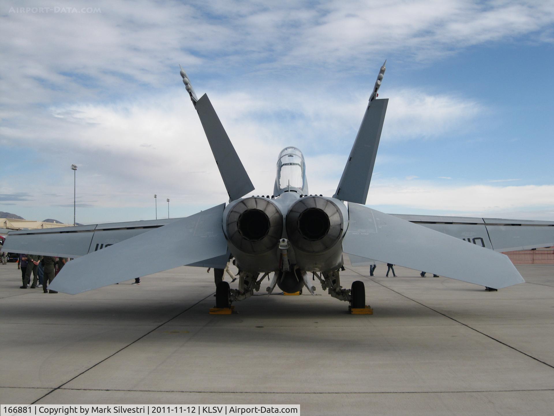 166881, Boeing F/A-18F Super Hornet C/N F211, Aviation Nation 2011