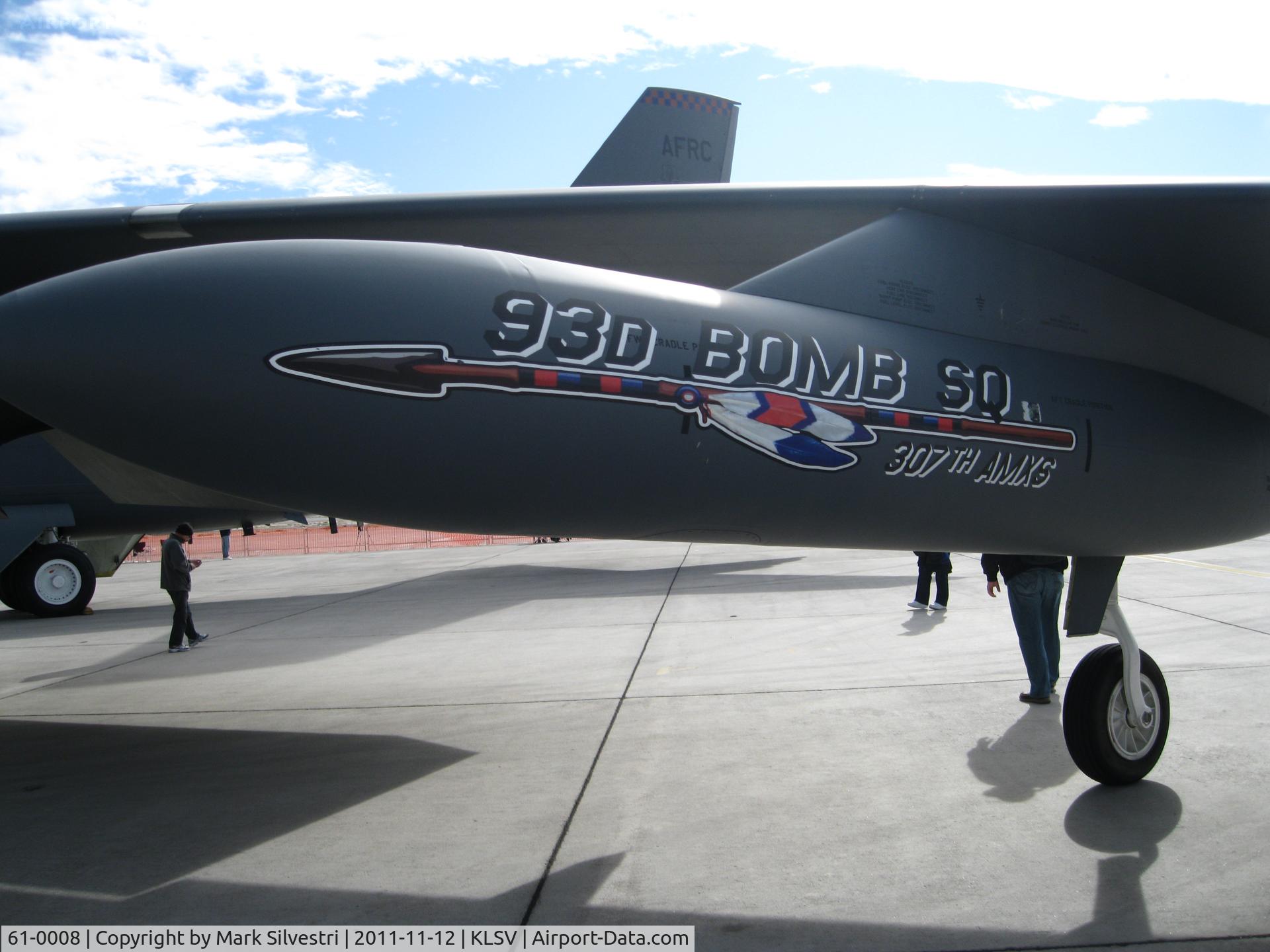 61-0008, 1961 Boeing B-52H Stratofortress C/N 464435, Aviation Nation 2011