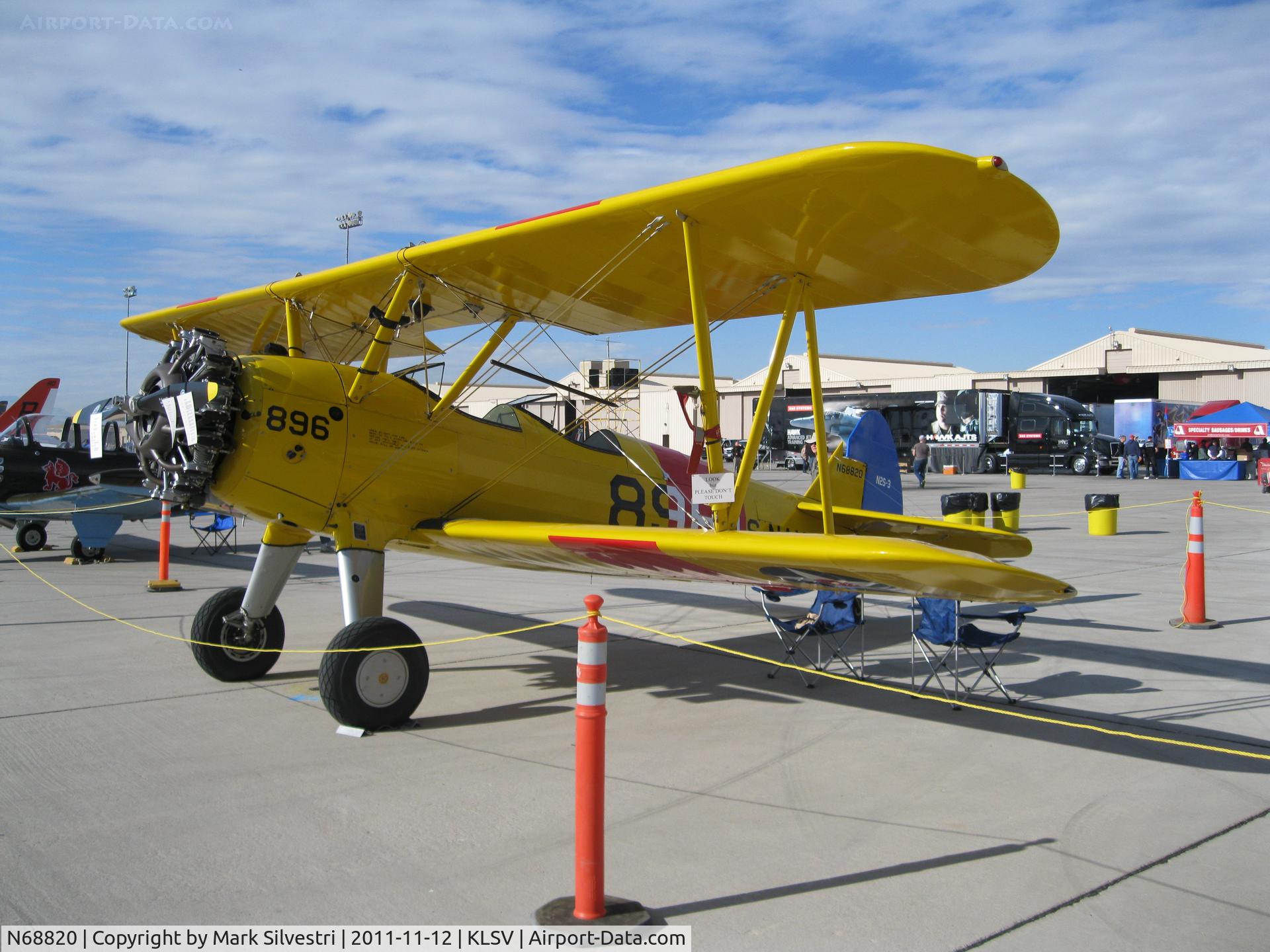 N68820, 1944 Boeing A75N1(PT17) C/N 75-5350, Aviation Nation 2011