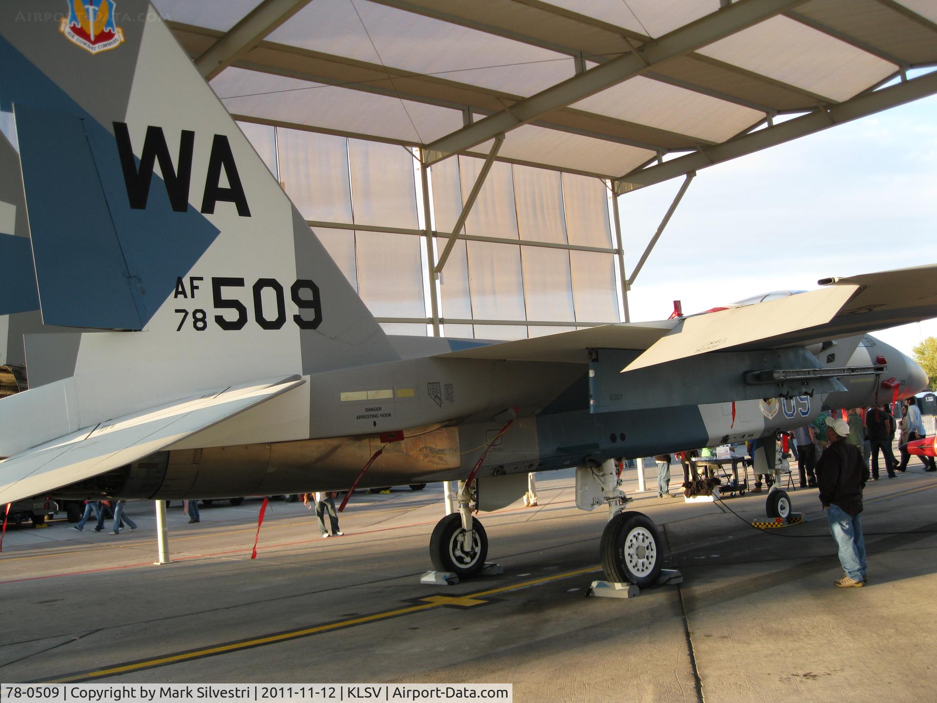 78-0509, 1978 McDonnell Douglas F-15C Eagle C/N 0494/C042, Aviation Nation 2011