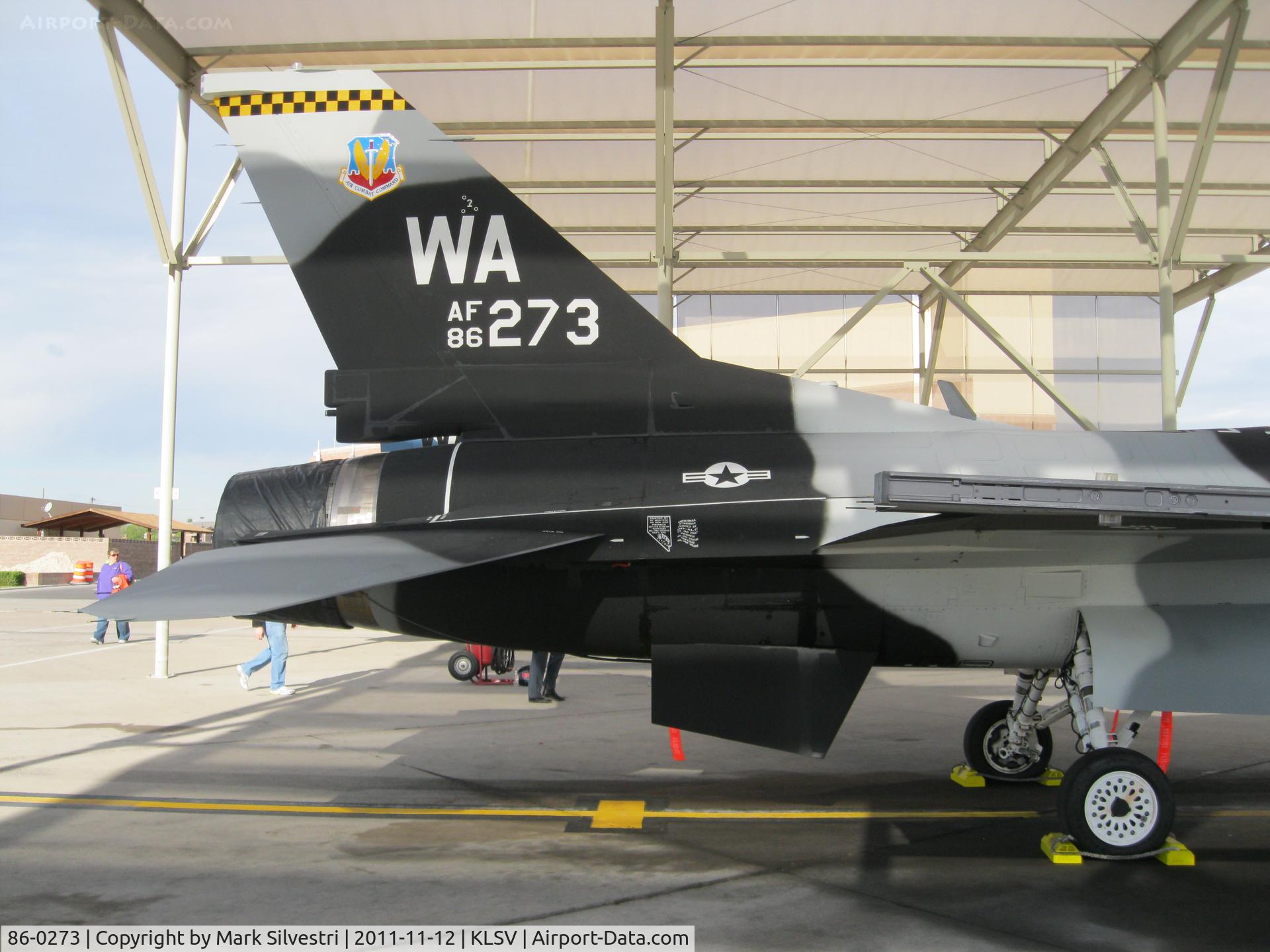 86-0273, 1986 General Dynamics F-16C Fighting Falcon C/N 5C-379, Aviation Nation 2011