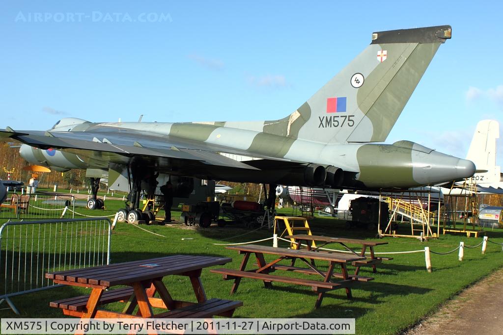 XM575, 1959 Avro Vulcan B.2A C/N Set 56, Exhibited at the Aeropark Museum at East Midlands Airport