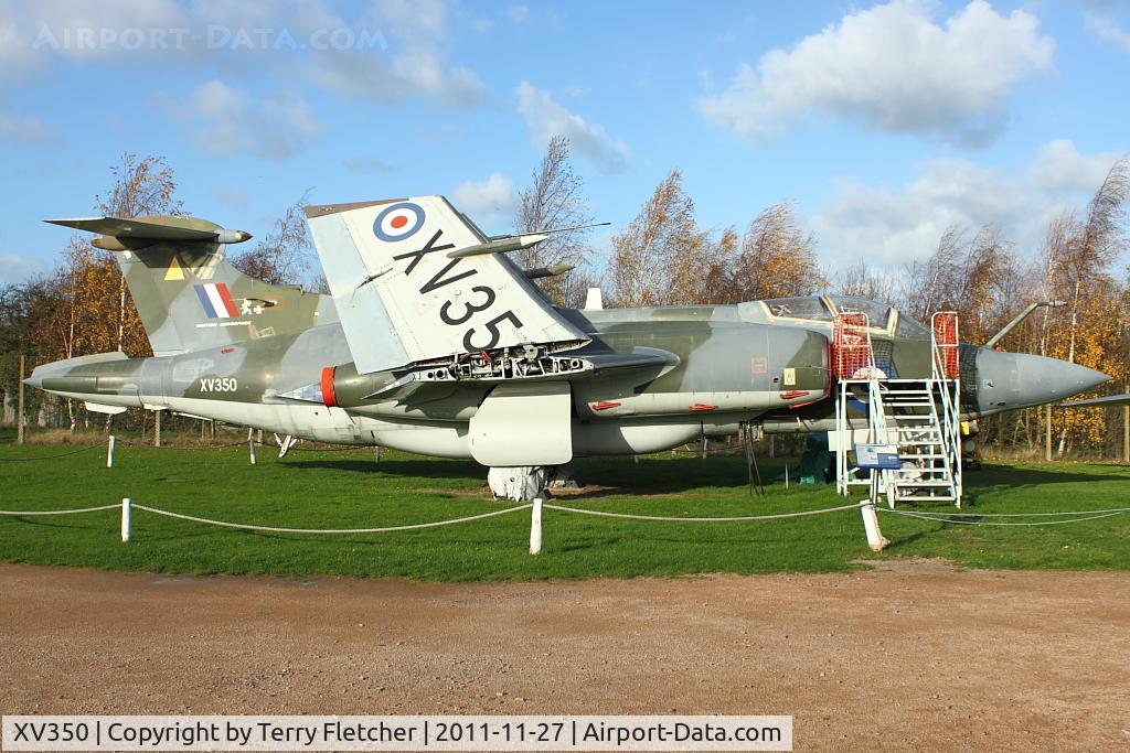 XV350, 1967 Hawker Siddeley Buccaneer S.2B C/N B3-28-66, Exhibited at the Aeropark Museum at East Midlands Airport