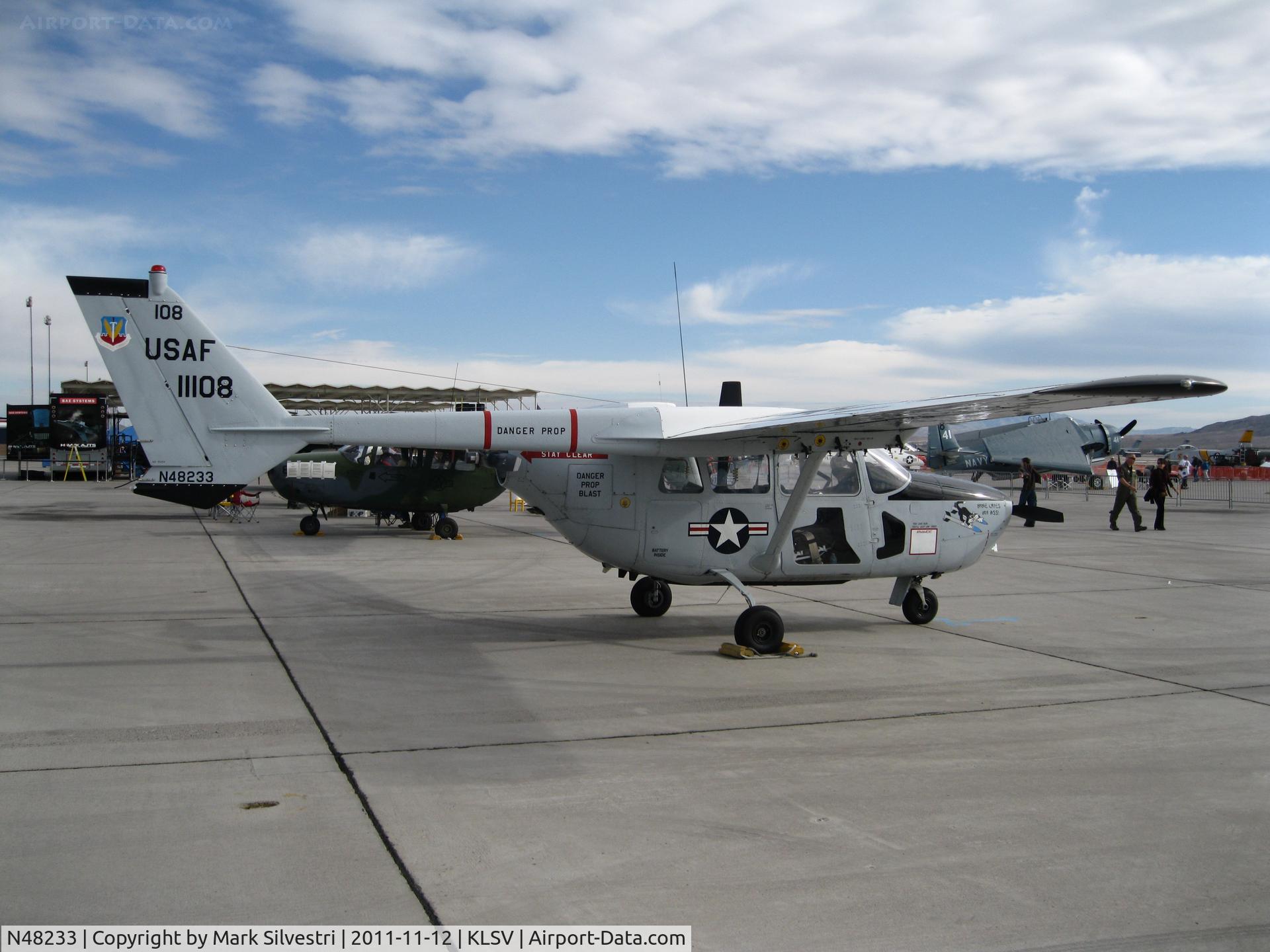 N48233, 1968 Cessna M337B (O-2A) Super Skymaster C/N 337M-0294, Aviation Nation 2011