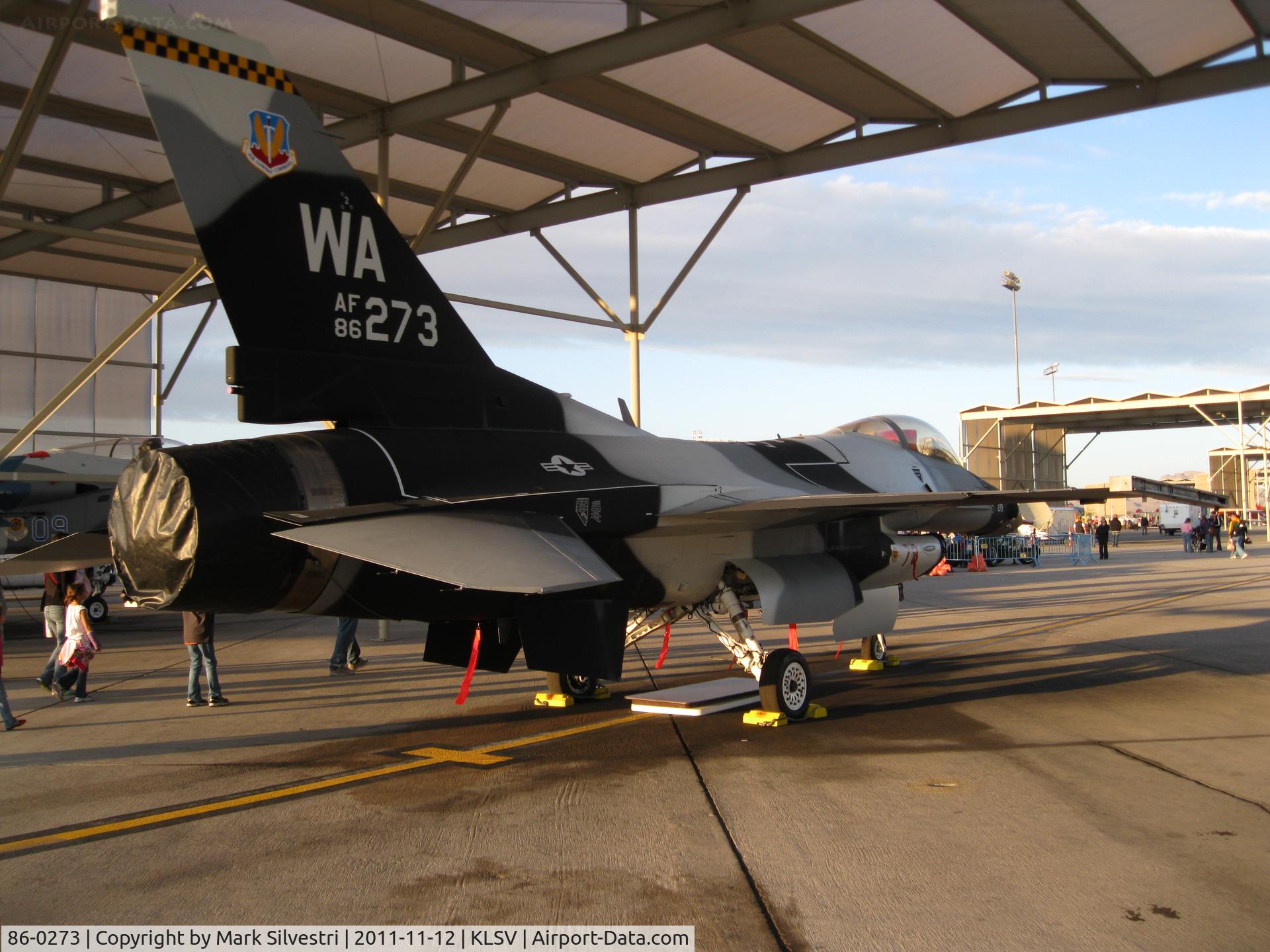 86-0273, 1986 General Dynamics F-16C Fighting Falcon C/N 5C-379, Aviation Nation 2011