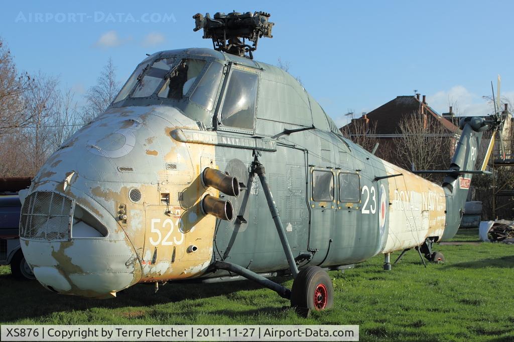XS876, Westland Wessex HAS.1 C/N WA256, Exhibited at the Aeropark Museum at East Midlands Airport