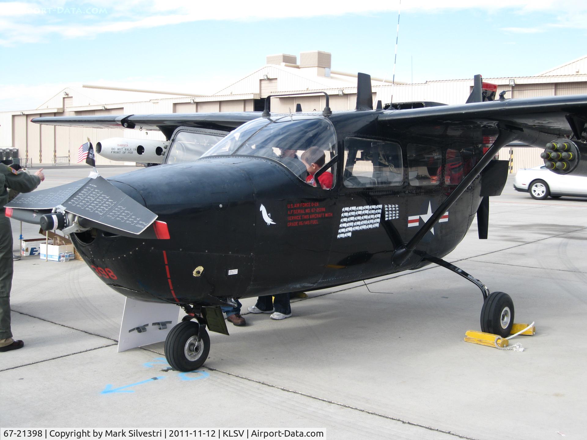 67-21398, Cessna O-2A-CE Super Skymaster Super Skymaster C/N 337M-0104, Aviation Nation 2011