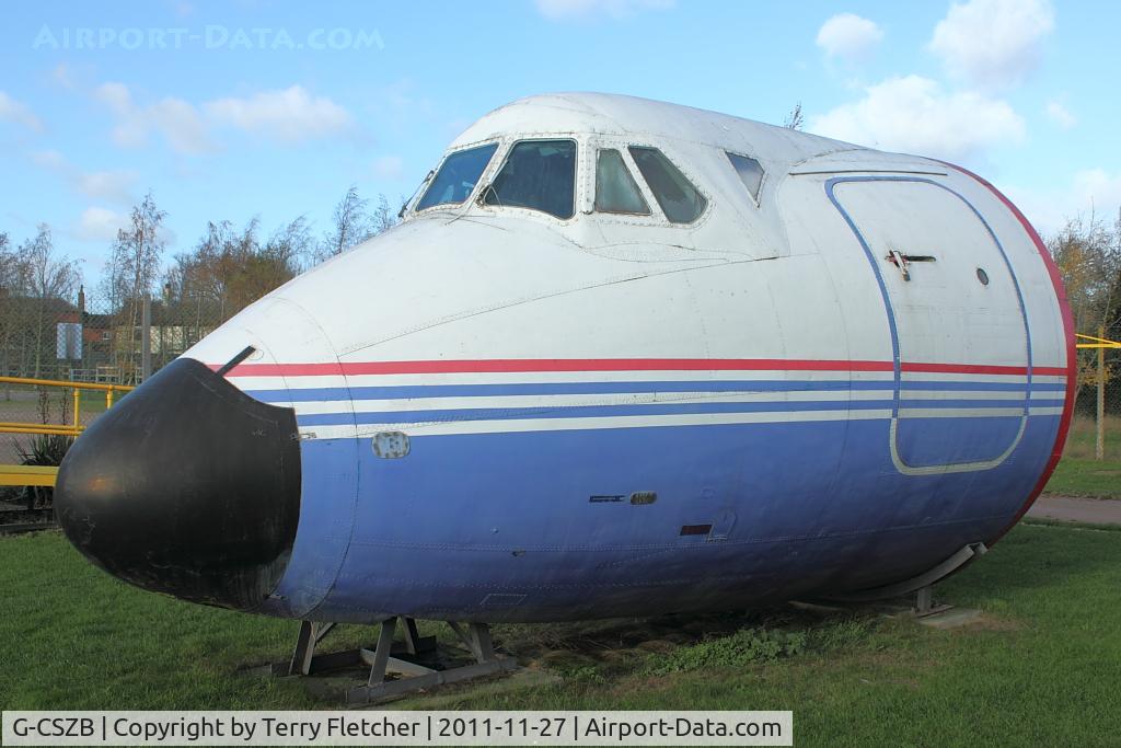 G-CSZB, 1957 Vickers Viscount 804 C/N 248, Exhibited at the Aeropark Museum at East Midlands Airport