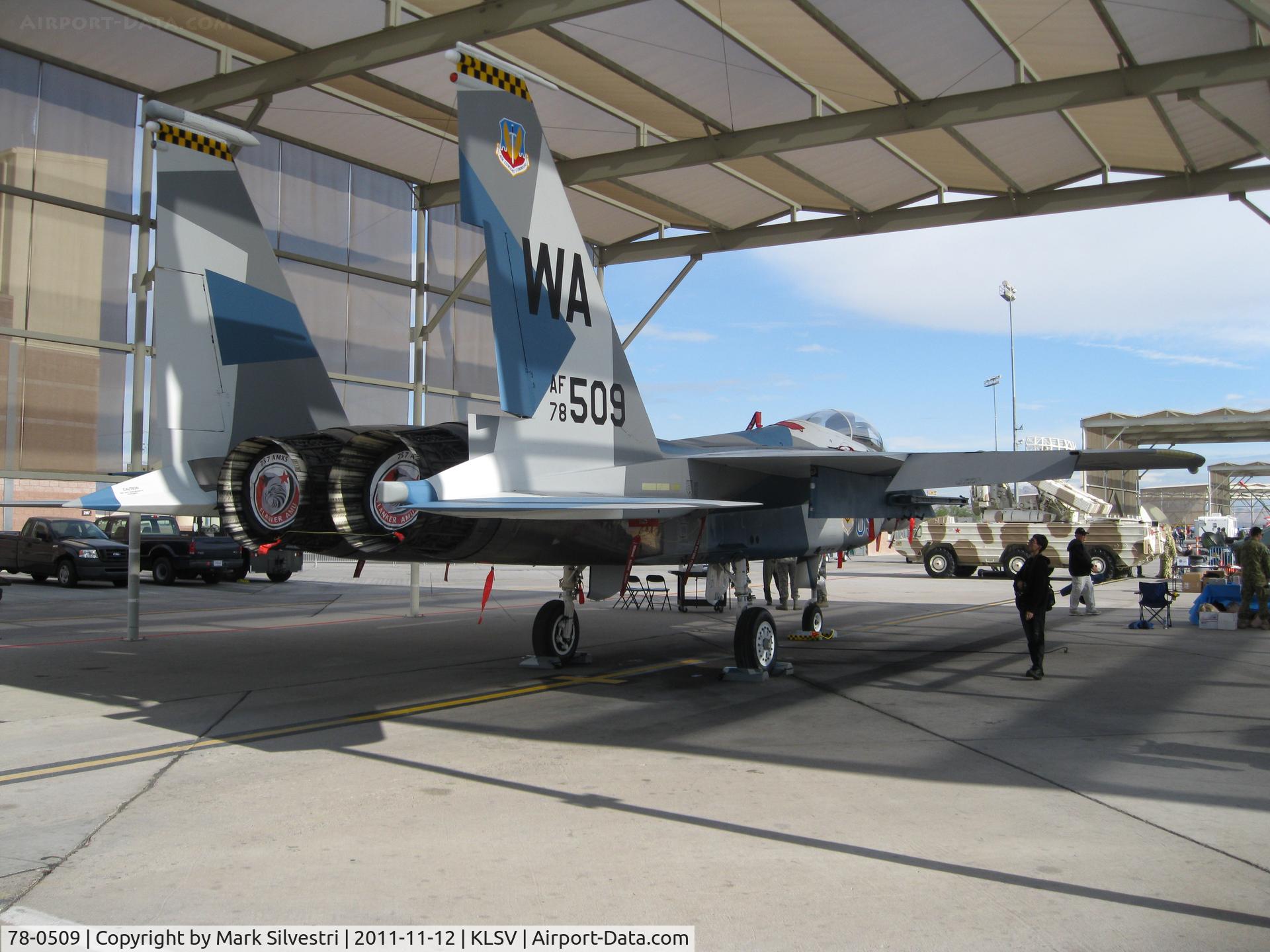 78-0509, 1978 McDonnell Douglas F-15C Eagle C/N 0494/C042, Aviation Nation 2011
