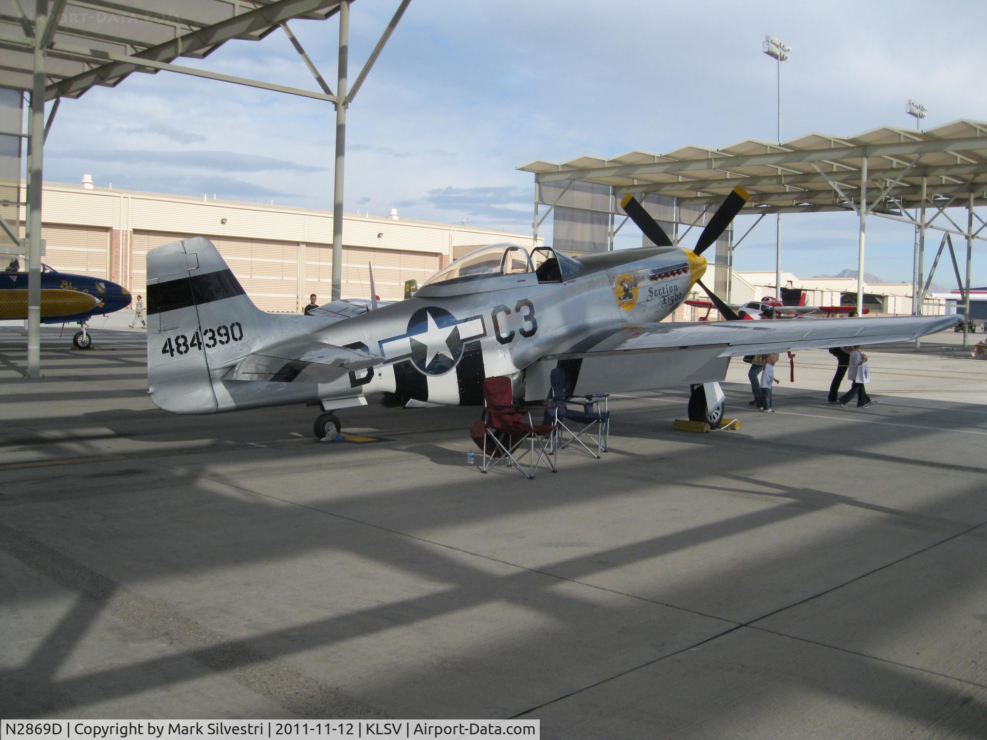 N2869D, 1944 North American P-51D Mustang C/N 124-44246 (44-84390), Aviation Nation 2011