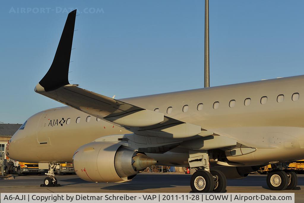 A6-AJI, Embraer ERJ-190-100ECJ Lineage 1000 C/N 19000261, Al Jaber Aviation Embraer 190