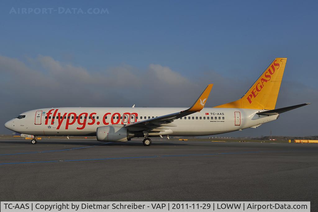 TC-AAS, 2010 Boeing 737-82R C/N 40871, Pegasus Boeing 737-800