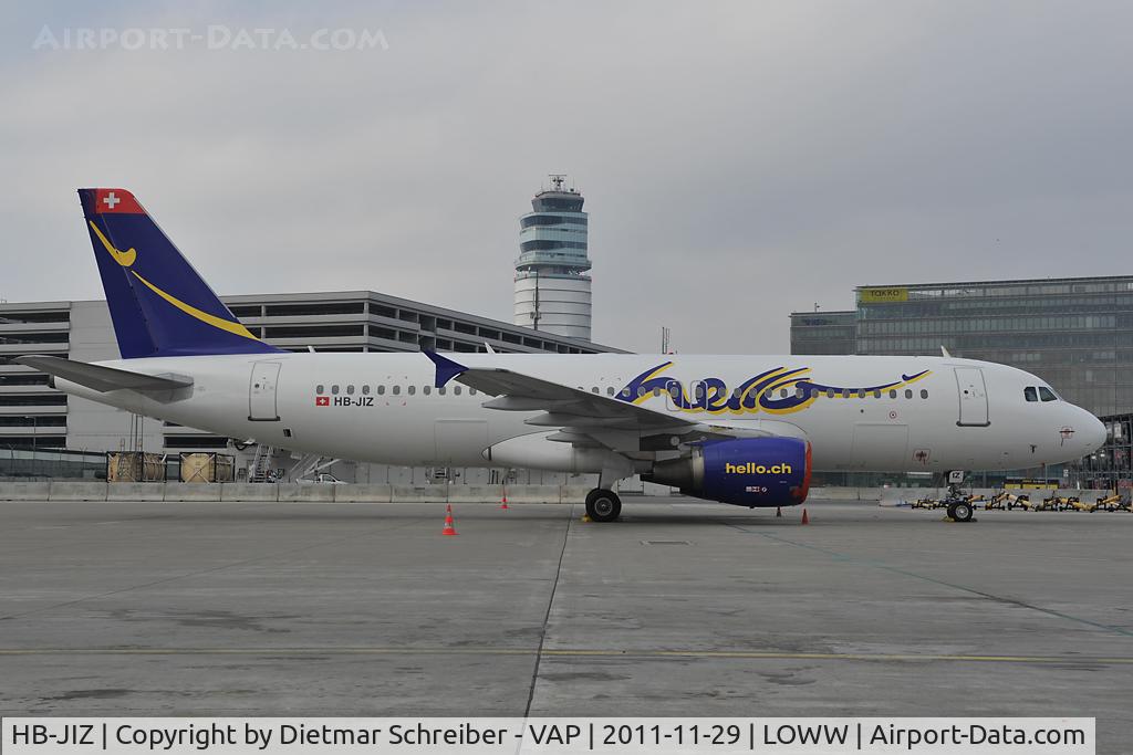 HB-JIZ, 1998 Airbus A320-214 C/N 936, Hello Airbus A320